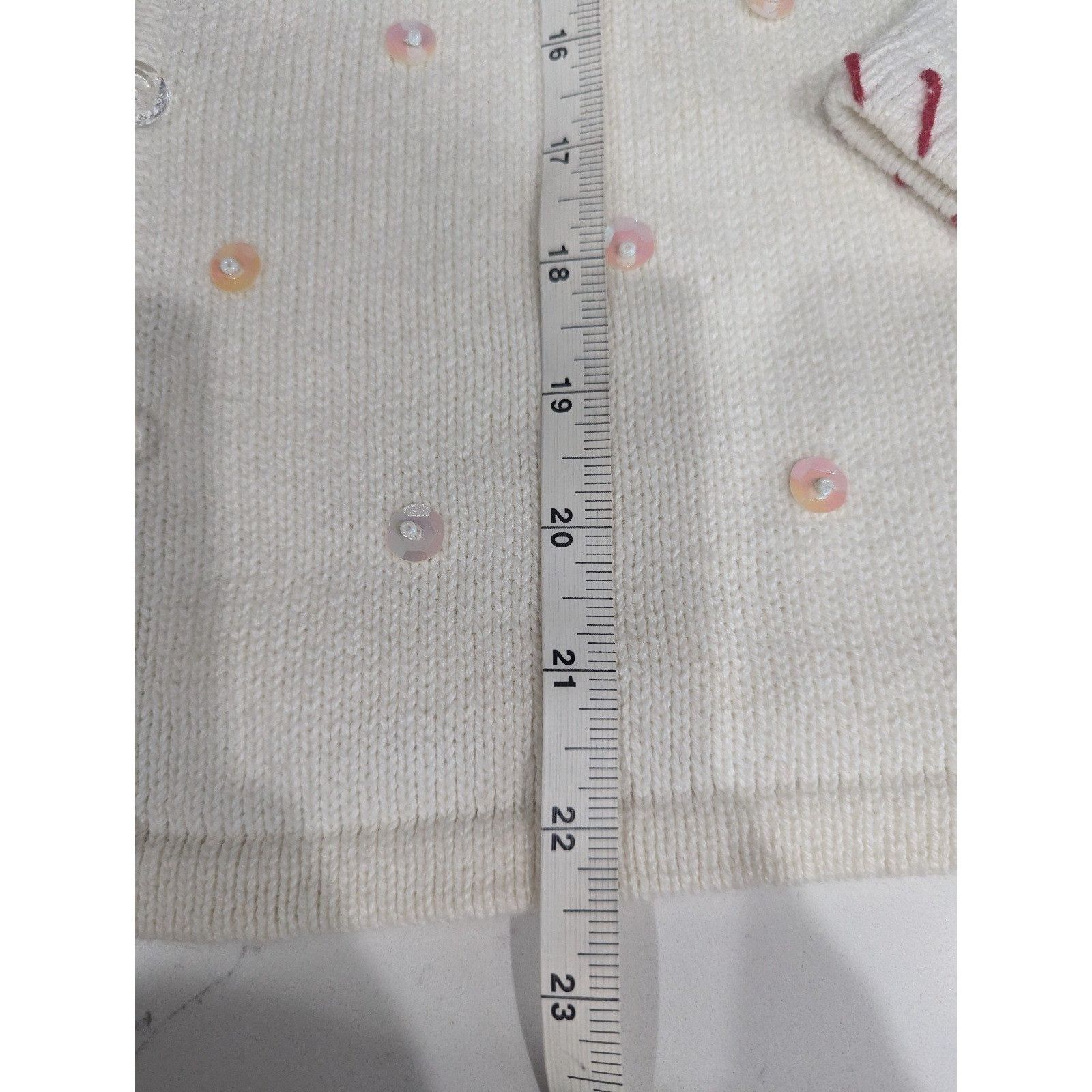 Other Hampshire Studio Ladies Christmas Sweater Size Petite Medium Size M / US 6-8 / IT 42-44 - 7 Thumbnail