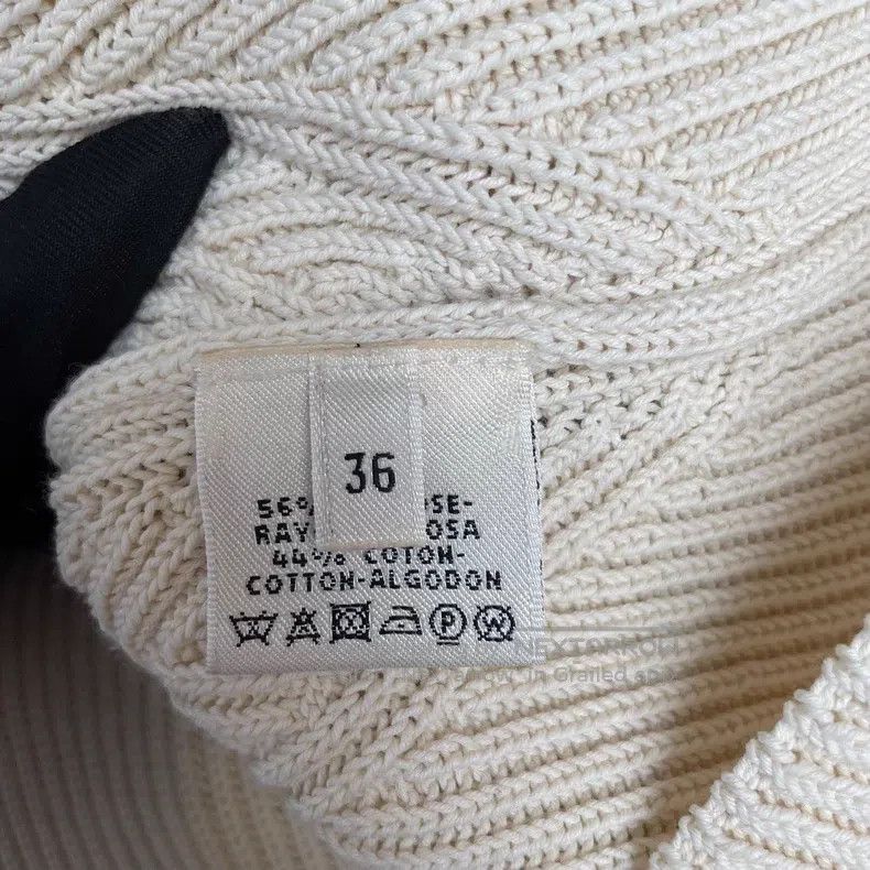 Hermes Hermes Beige knitted dress Size XS / US 0-2 / IT 36-38 - 4 Thumbnail