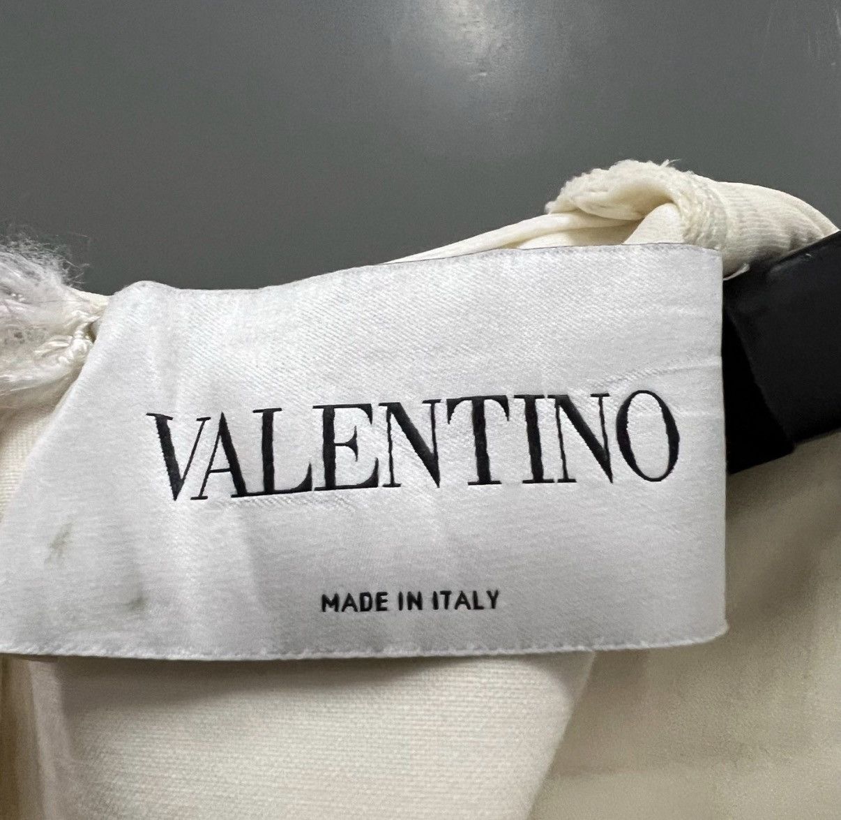Valentino Valentino Beige Metal Letter Dress J41 Size XS / US 0-2 / IT 36-38 - 3 Thumbnail