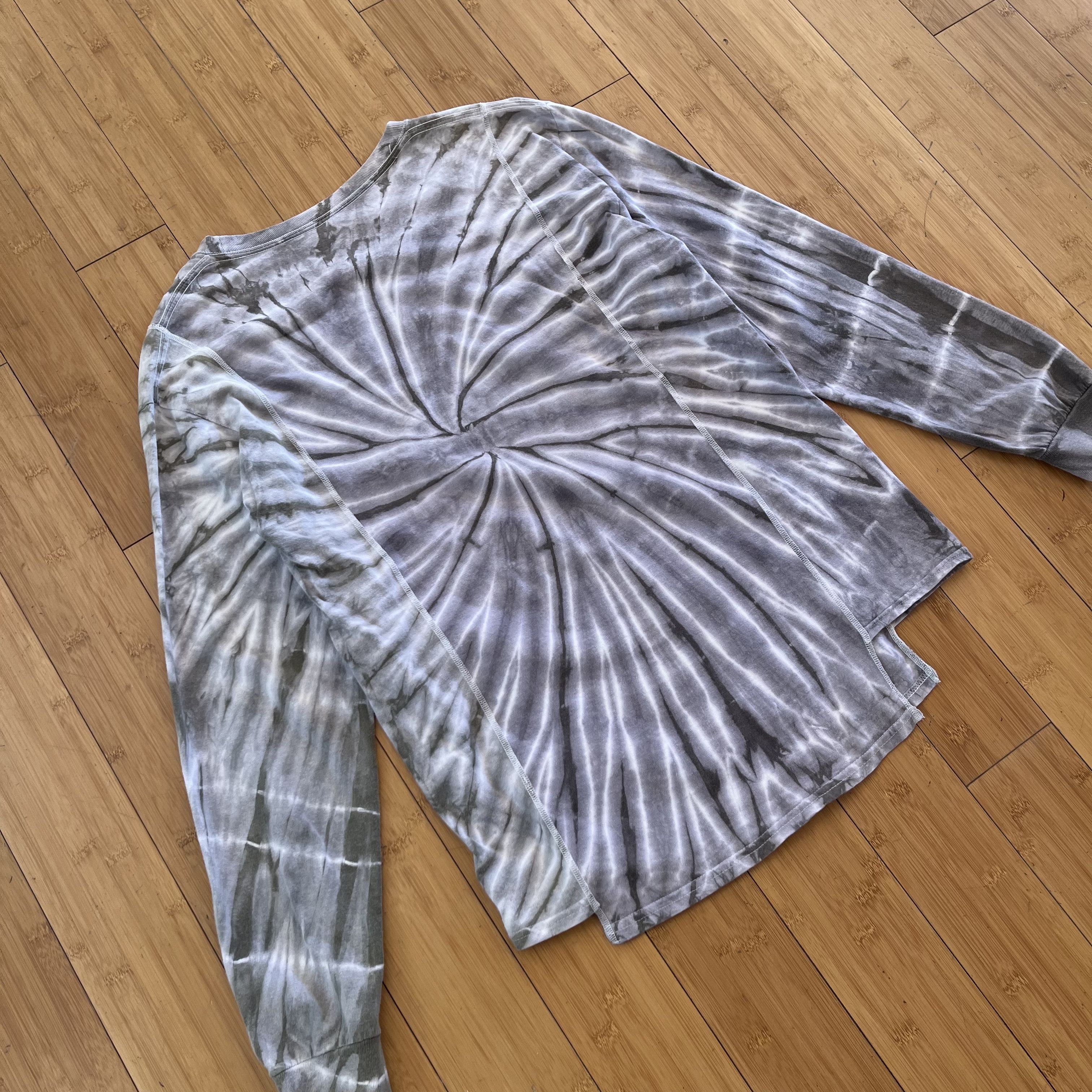 Needles Rebuild By Needles Purple Long-Sleeve Tie-Dye T-Shirt Size US S / EU 44-46 / 1 - 6 Thumbnail
