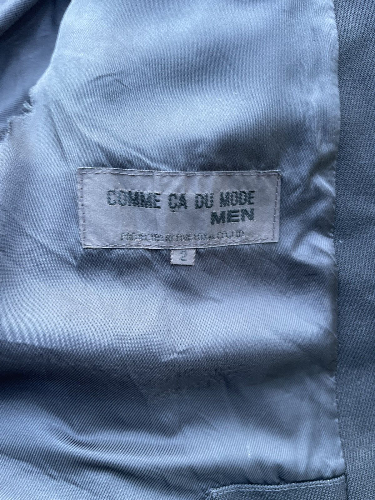 Comme Ca Ism × Japanese Brand × Vintage JAPANESE COMME CA DU MODE MEN FUR HOODED JACKET Size US M / EU 48-50 / 2 - 3 Thumbnail