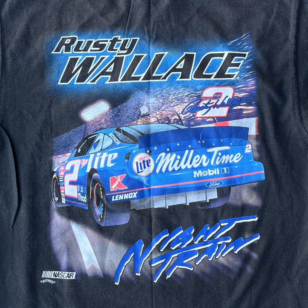 Chase Authentics × Vintage Vintage 90’s Chase Authentics Rusty Wallace Racing Tee Sz L Size US L / EU 52-54 / 3 - 6 Thumbnail