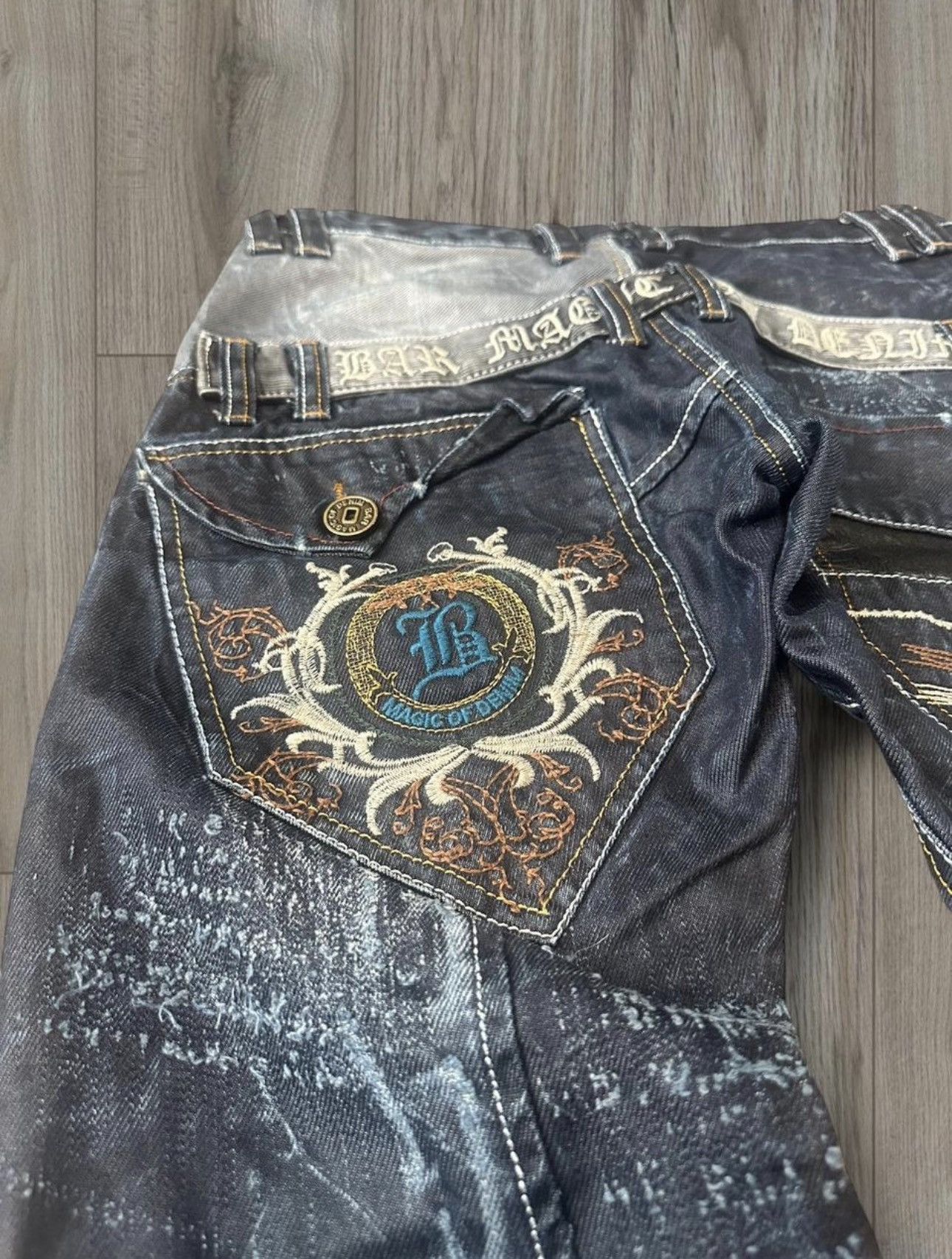Other BAR MAGIC OF DENIM LIMITED EDITION DISTRESSED EMBROIDERED Size US 30 / EU 46 - 3 Thumbnail