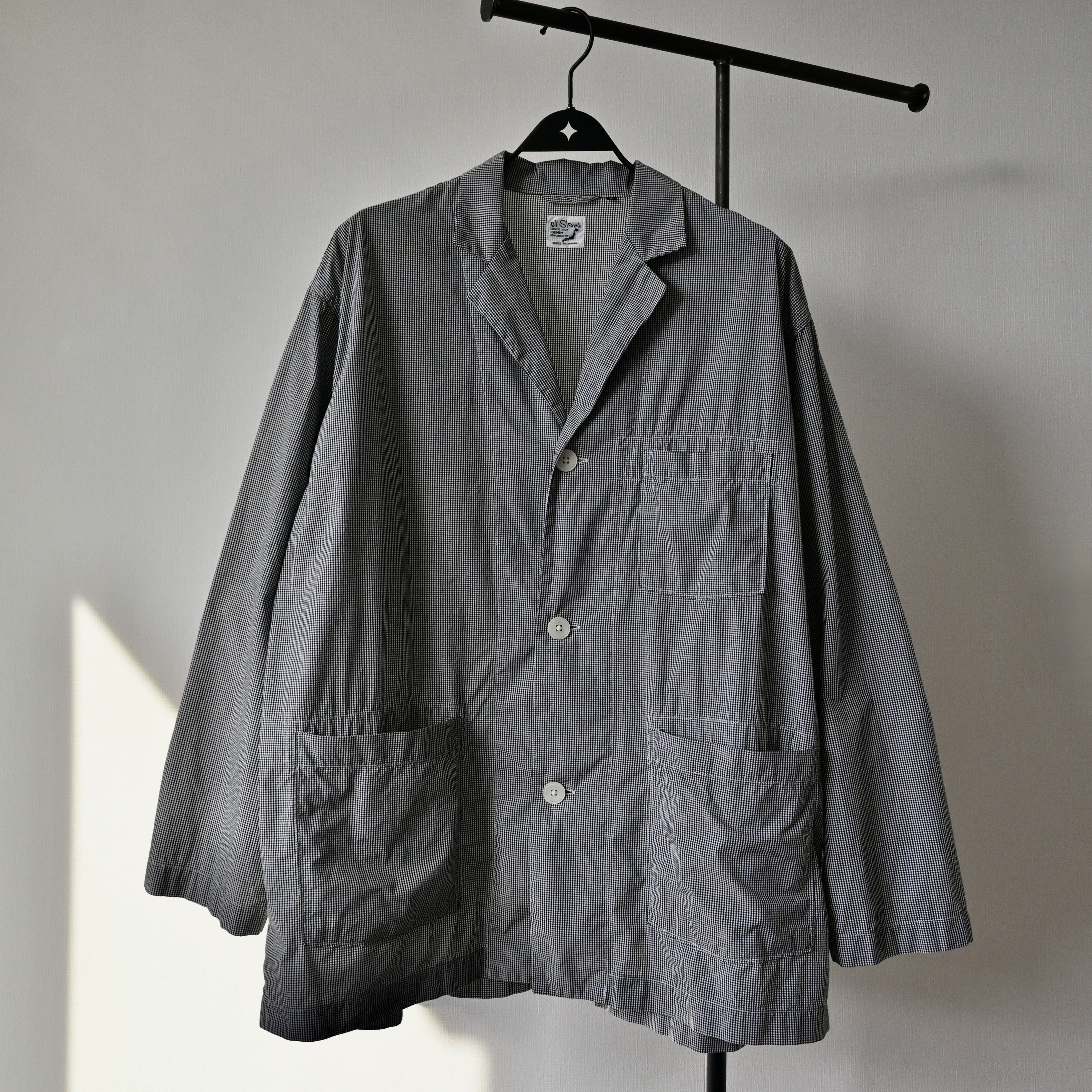 Orslow Orslow gingham check cotton "Pajama Jacket" made in Japan Size US M / EU 48-50 / 2 - 1 Thumbnail