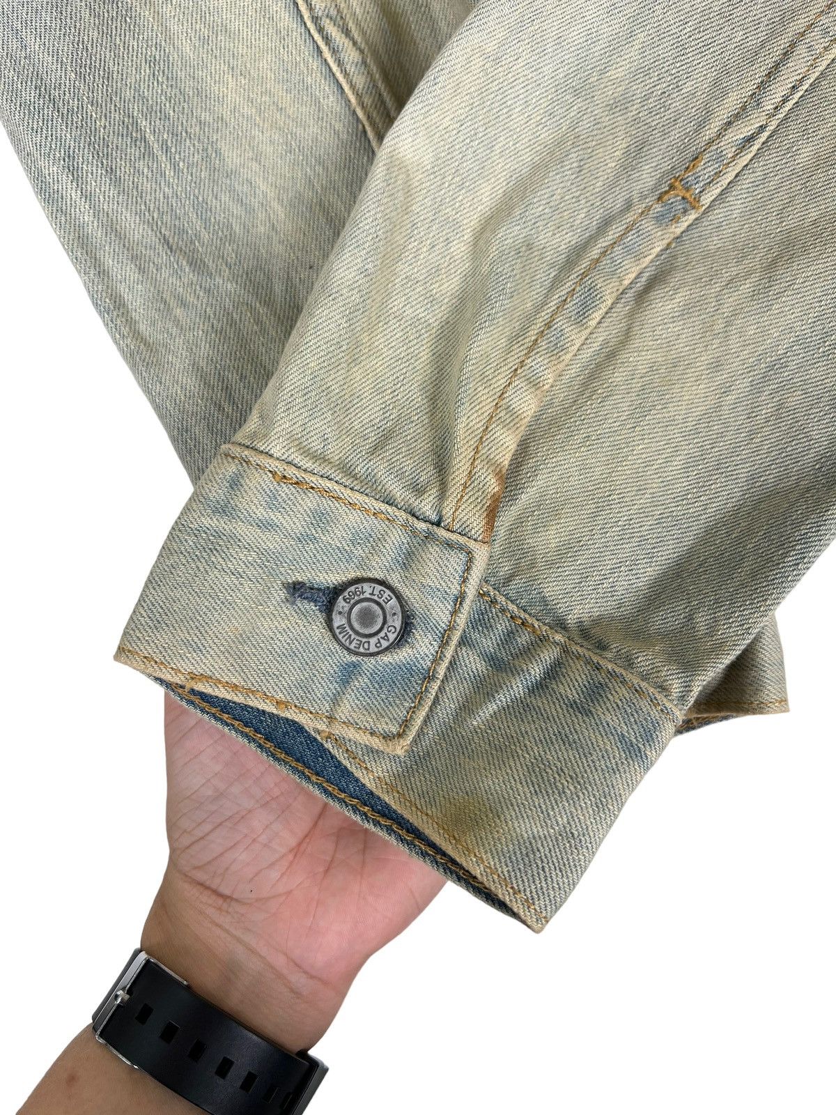Gap × Vintage 🔥 VINTAGE GAP TRUCKER DENIM JACKET Size US S / EU 44-46 / 1 - 11 Thumbnail