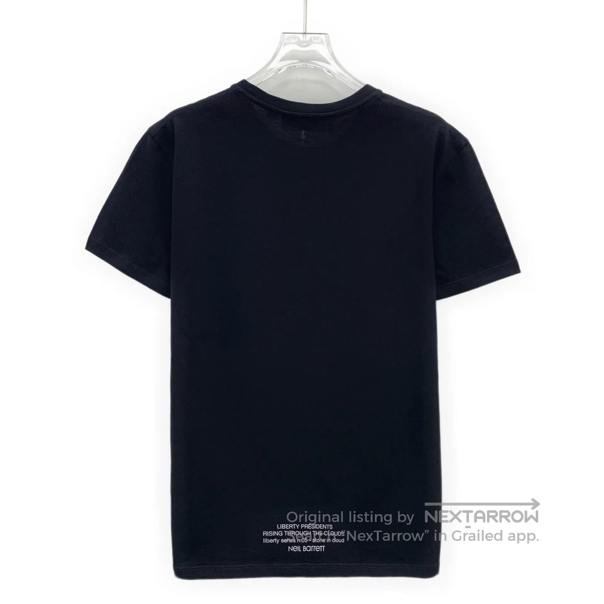 Neil Barrett Neil Barrett Black Statue of Liberty Image Print Cotton Ro Size US S / EU 44-46 / 1 - 2 Thumbnail