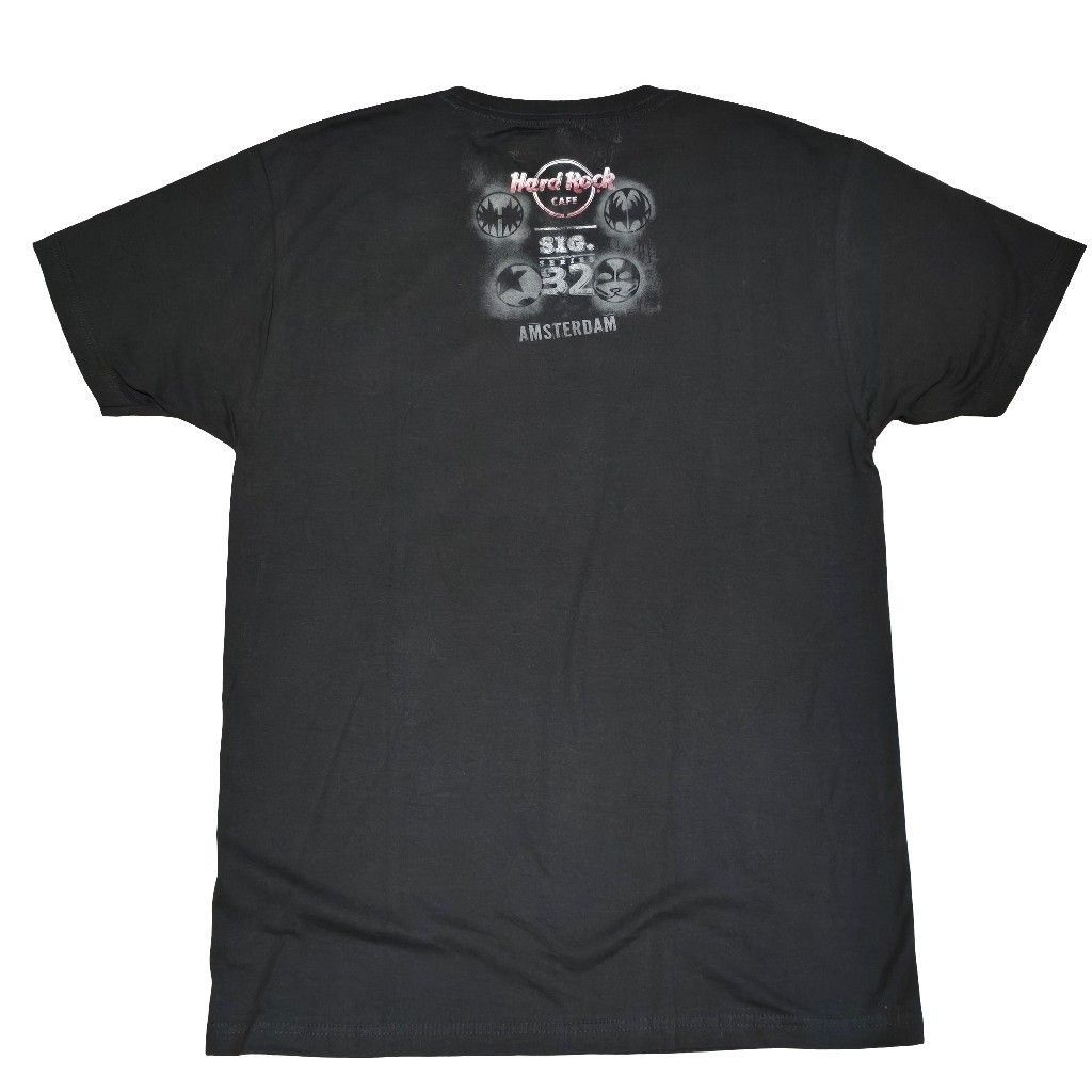 Hard Rock Cafe Hard Rock Cafe x KISS Signature Amsterdam T-Shirt NWT 2014 Size US M / EU 48-50 / 2 - 2 Thumbnail
