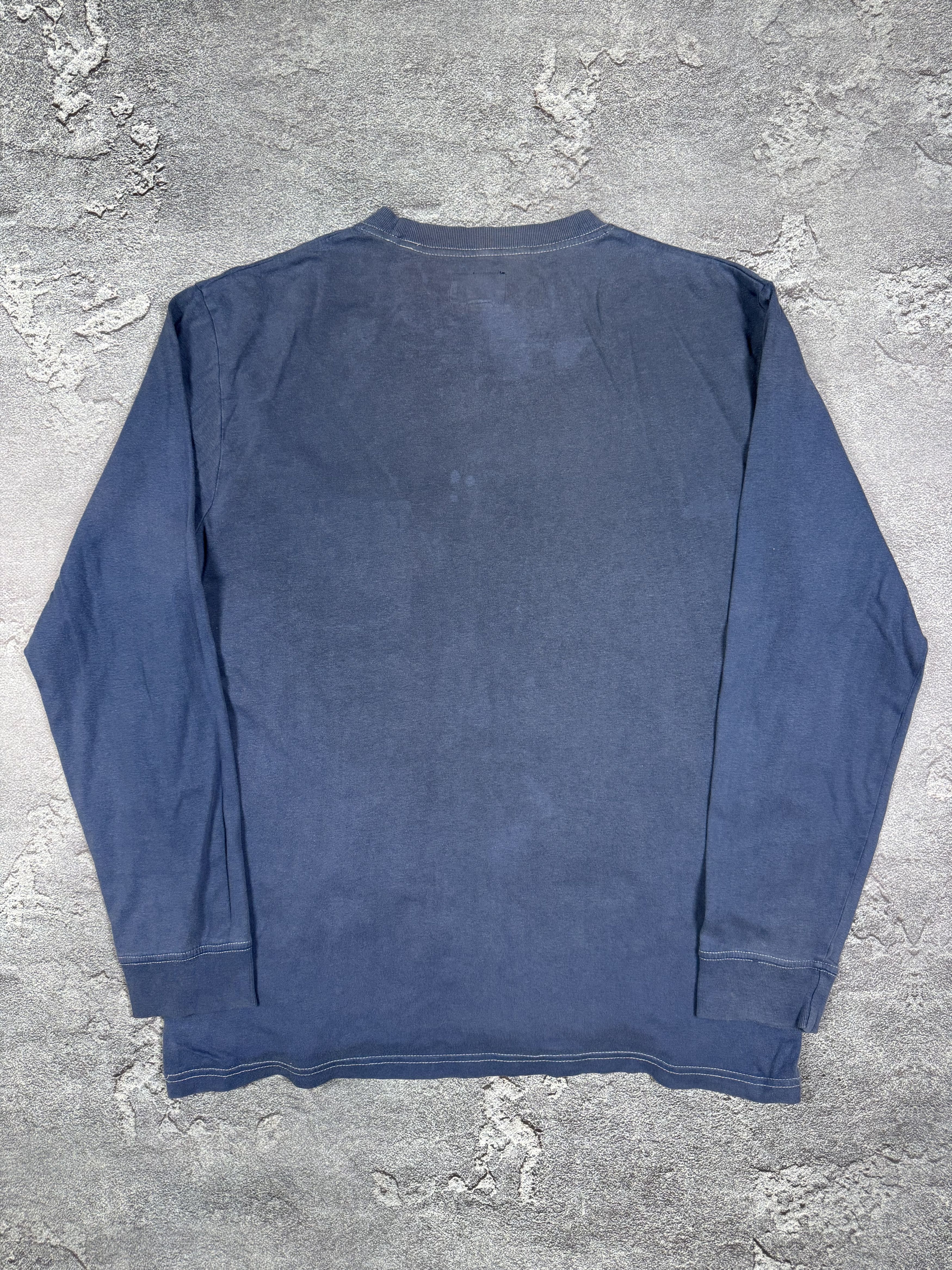 Stussy Stussy Long Sleeve Blue Skateboarding Size S Streetwear Size US S / EU 44-46 / 1 - 6 Thumbnail