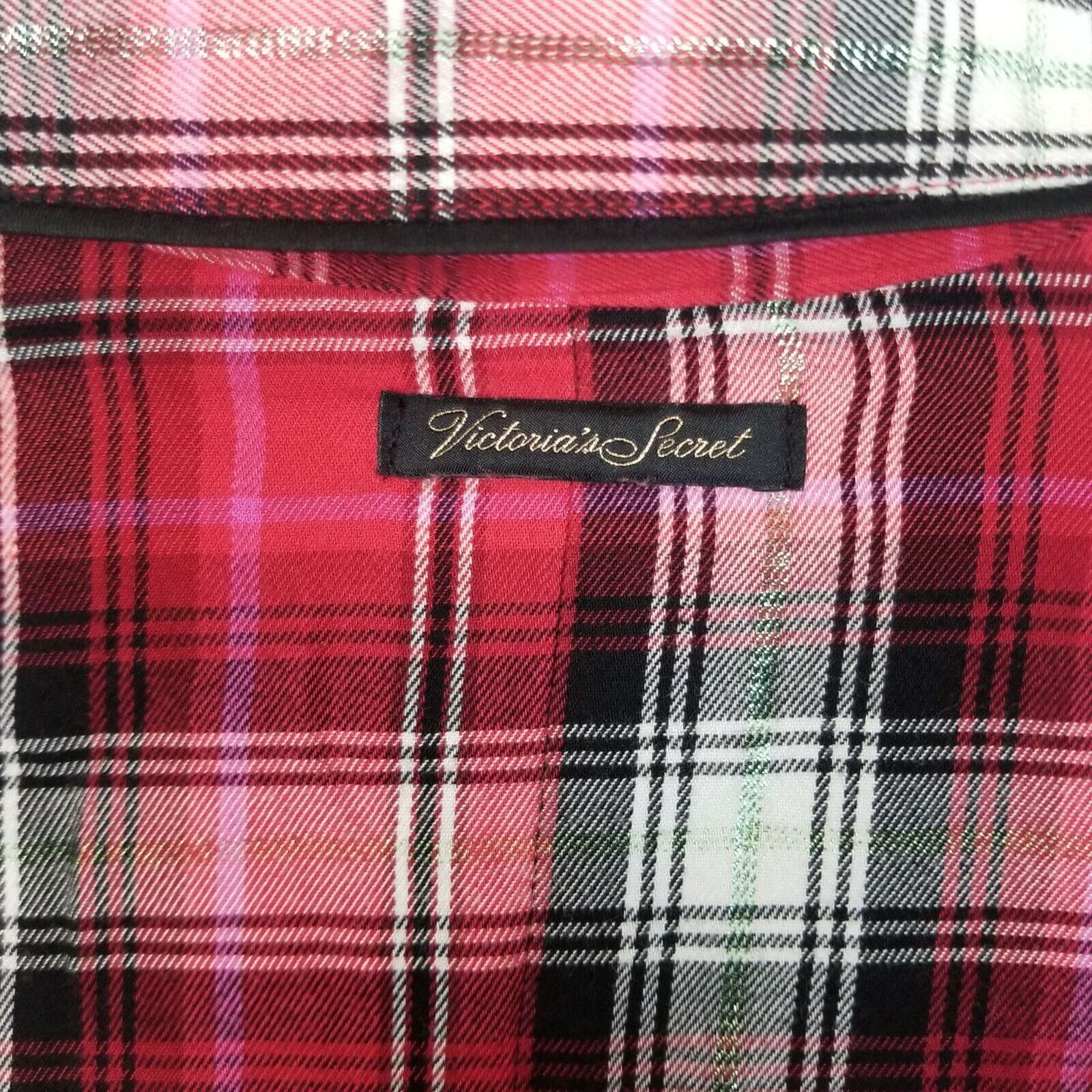 Victoria's Secret Victorias Secret Plaid Romper Sleepwear XS Holiday Preppy Size ONE SIZE - 9 Thumbnail
