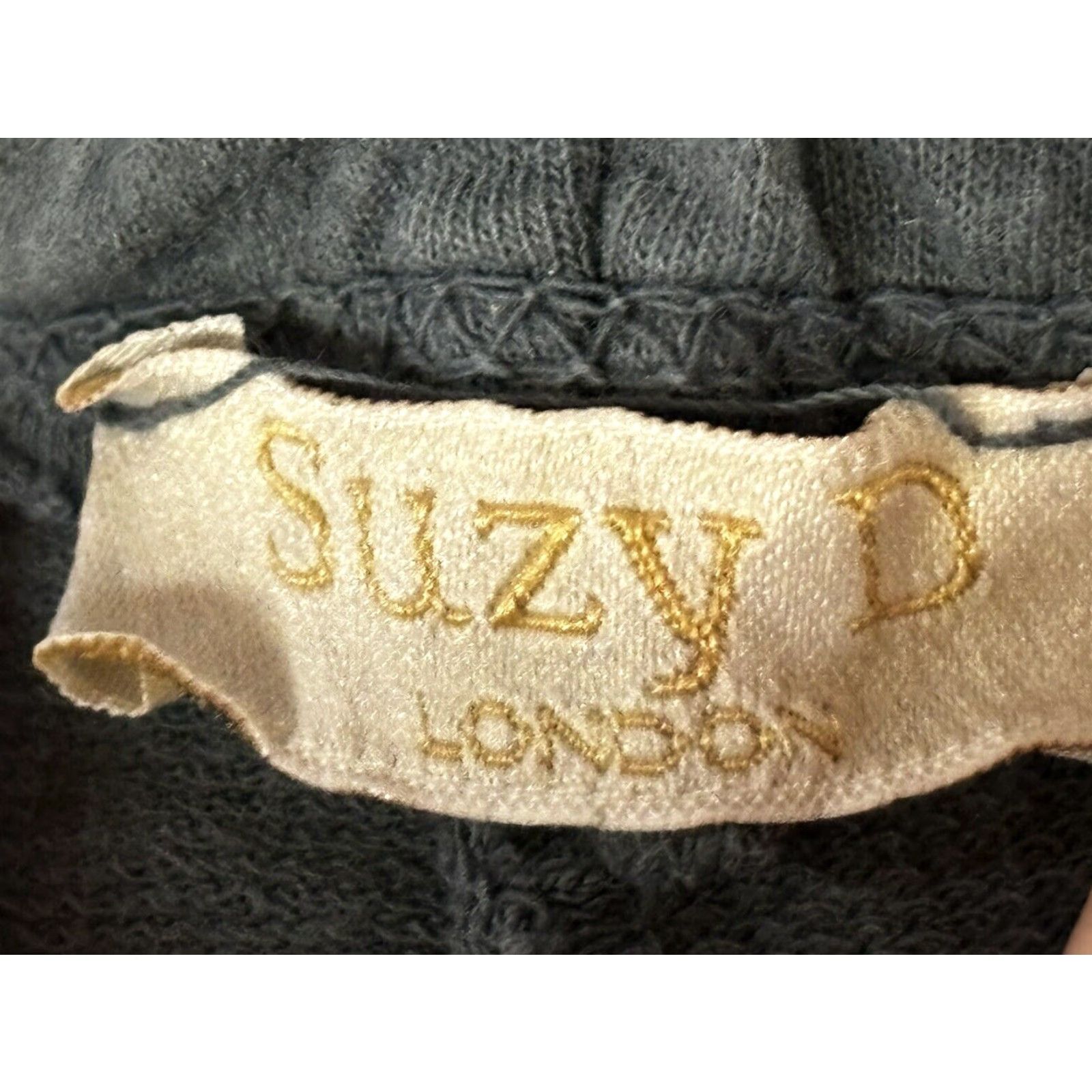 Vintage Suzy D London Women's Gray Cargo Crop Pants Small Size 28" / US 6 / IT 42 - 6 Thumbnail
