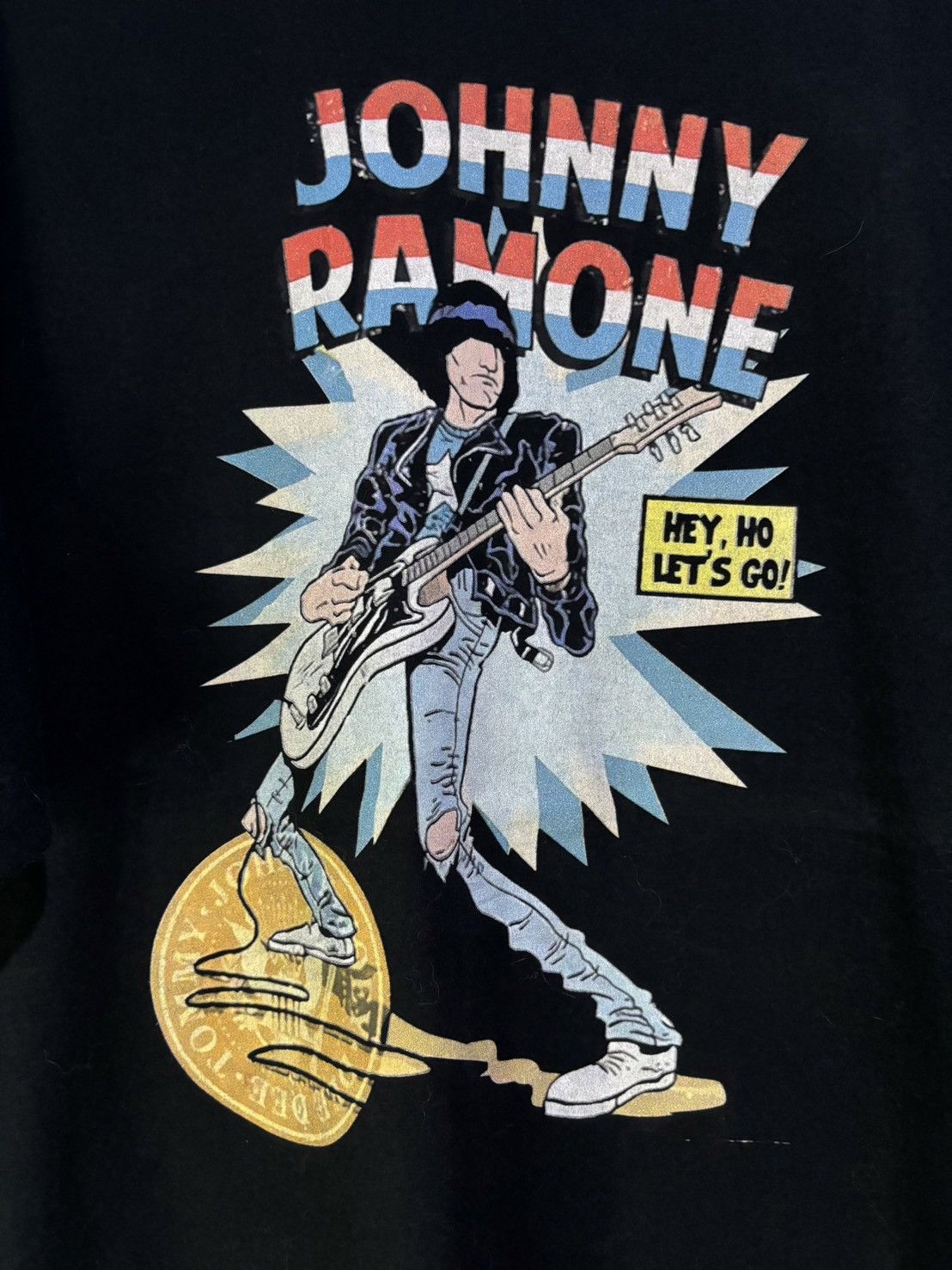 Band Tees Johnny Ramones Size US XXL / EU 58 / 5 - 2 Thumbnail