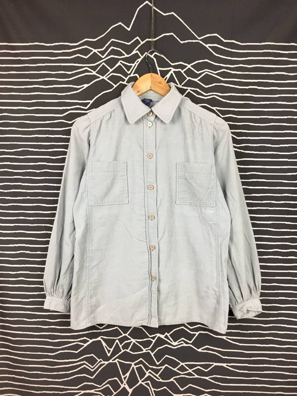Ungaro Paris × Vintage Vtg Ungaro Parallele Paris Double Pocket Corduroy Shirt Size M / US 6-8 / IT 42-44 - 1 Thumbnail