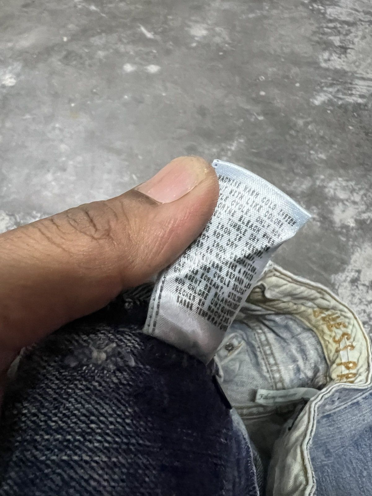 Japanese Brand × Jean FLARED‼️THRASHED DISTRESSED DENIM PANT Size US 30 / EU 46 - 9 Thumbnail