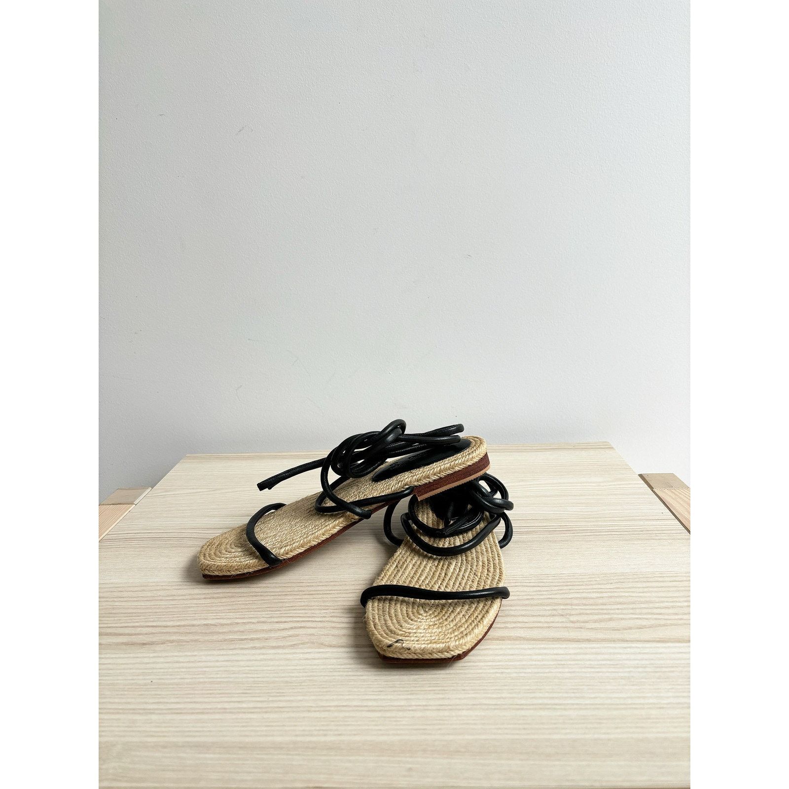 St. Agni Espadrille Sandals Size US 7.5 / IT 37.5 - 3 Thumbnail