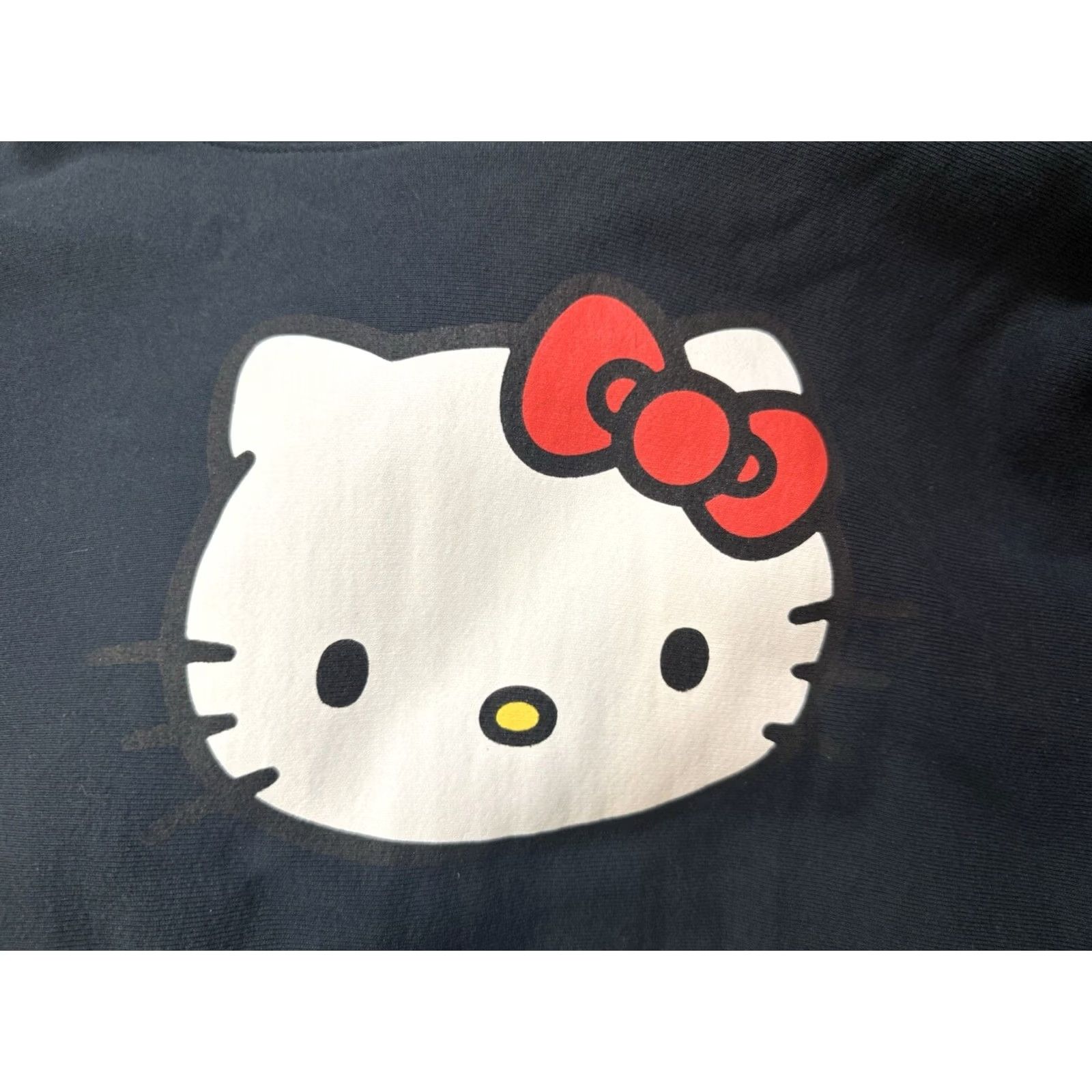 Vintage Champion Reverse Weave Hoodie XXL NWT Sanrio Hello Kitty 50th Anniversary Black Fleece Pullover Mens Size US XXL / EU 58 / 5 - 3 Thumbnail
