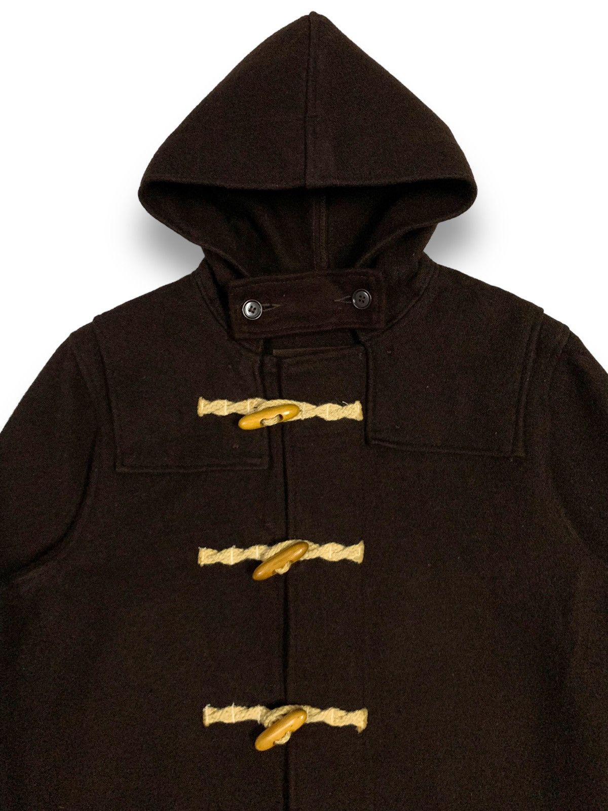 Schott Vintage Schott NYC Wool Hooded Duffle Coat Made in USA Size US S / EU 44-46 / 1 - 4 Thumbnail