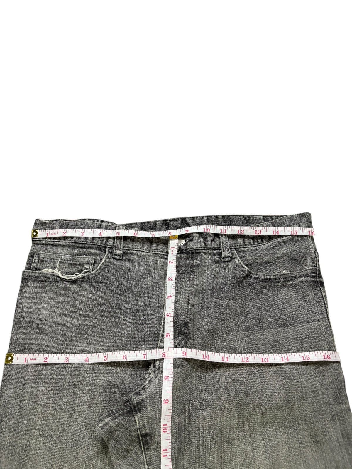 Japanese Brand Vintage Japanese Brand Distressed Loose Jeans Size US 32 / EU 48 - 14 Thumbnail