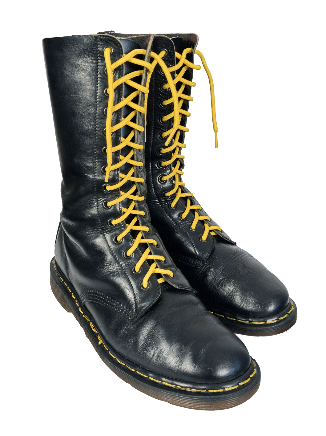 Vintage Dr. Martens rare vintage leather high boots made in England