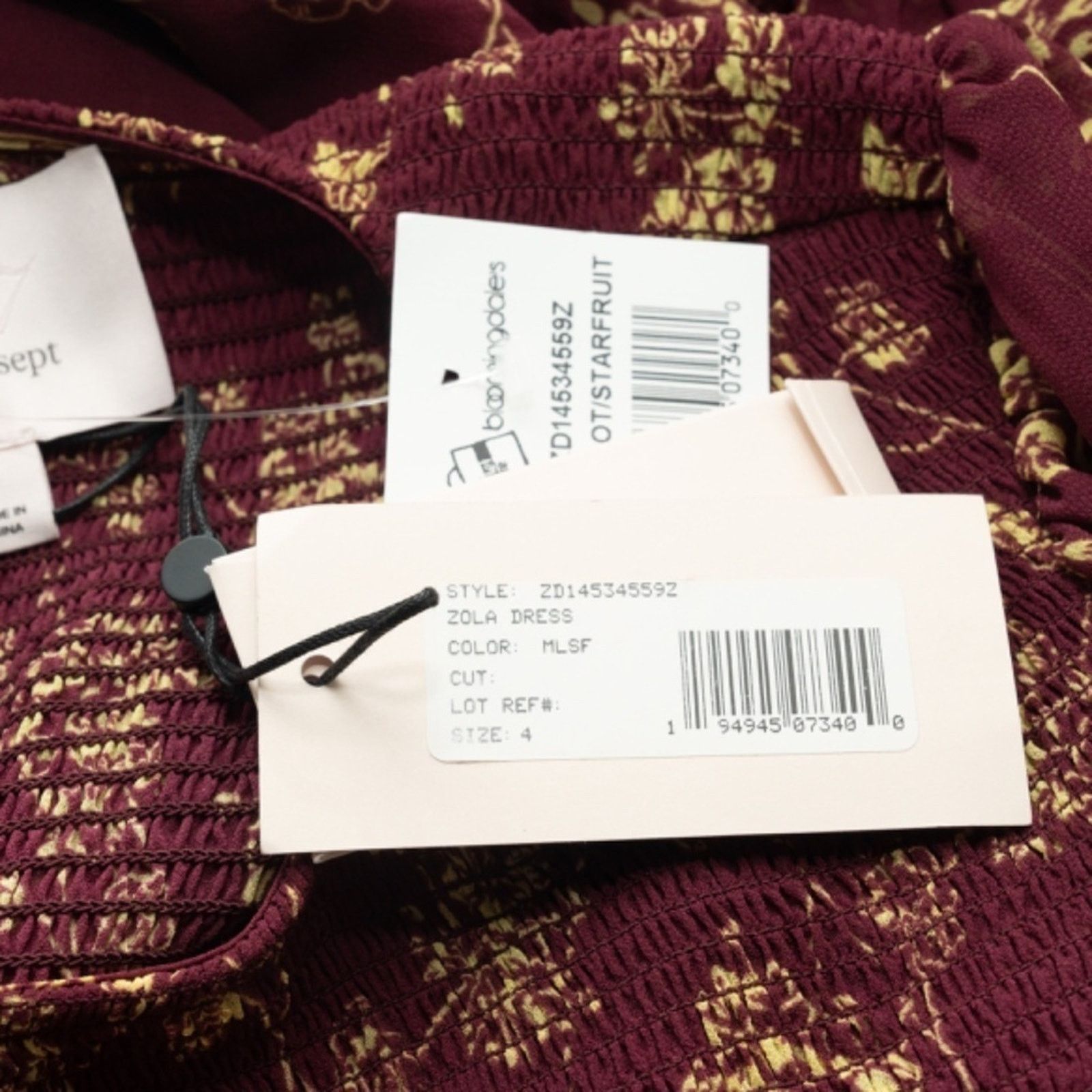 Cinq a Sept Cinq A Sept. Zola Chiffon Shift Dress. Size S / US 4 / IT 40 - 8 Thumbnail