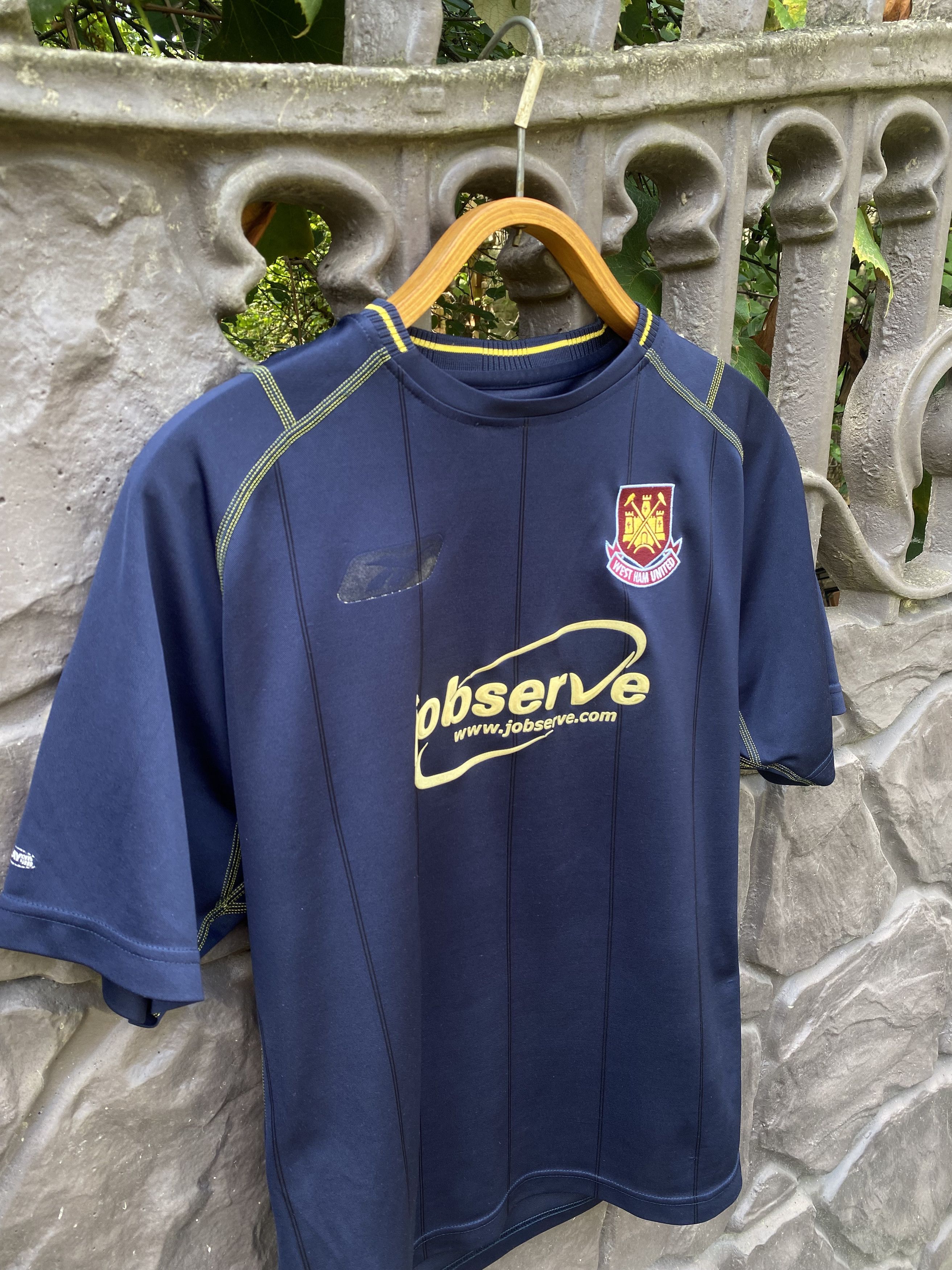 Reebok Vintage West Ham United Reebok 2003/04 Football Jersey Size US S / EU 44-46 / 1 - 5 Thumbnail