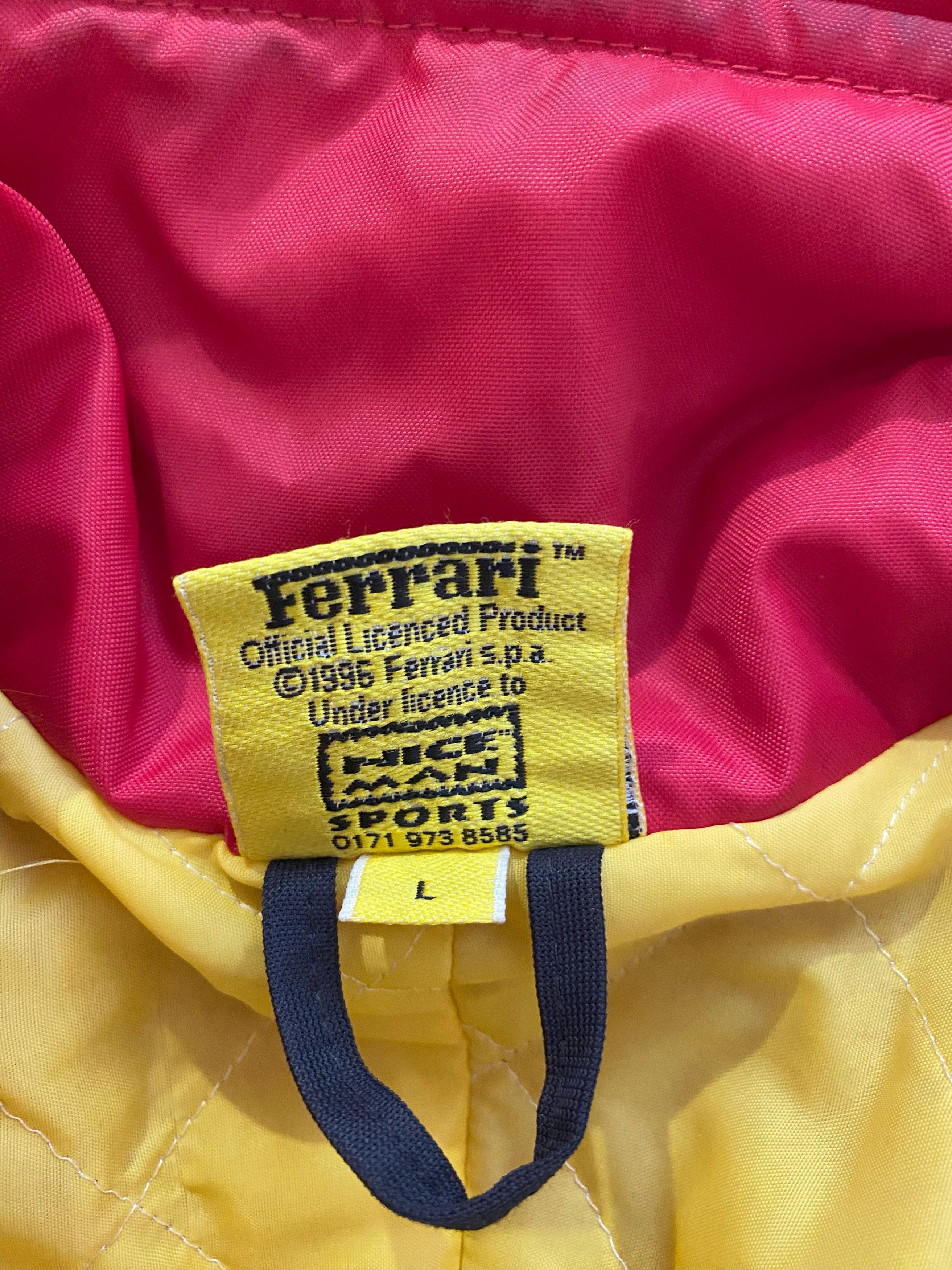 Ferrari Vintage Ferrari Official 1996 Nylon Jacket Parka F1 Size L Size US L / EU 52-54 / 3 - 13 Thumbnail