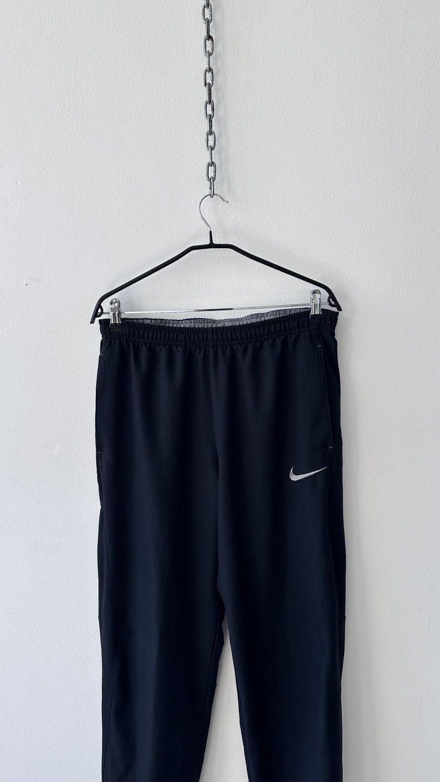 Nike Nike Cargo Style Windpants Drawstring Ankle Hem Warm Up Pant Size US 32 / EU 48 - 6 Thumbnail