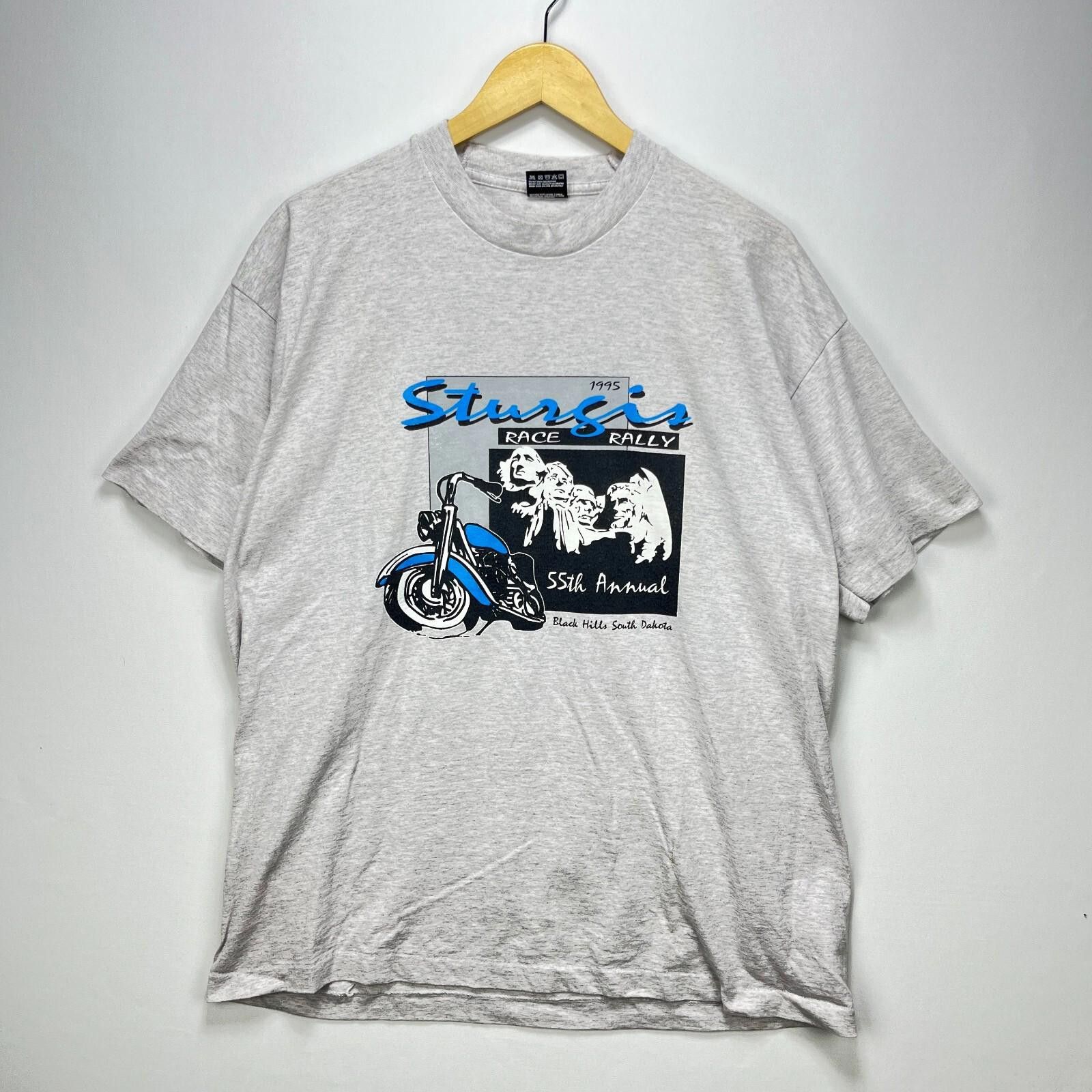 Harley Davidson Vintage Sturgis Harley 1995 Ralley T Shirt XL Black Hills Size US XL / EU 56 / 4 - 1 Thumbnail