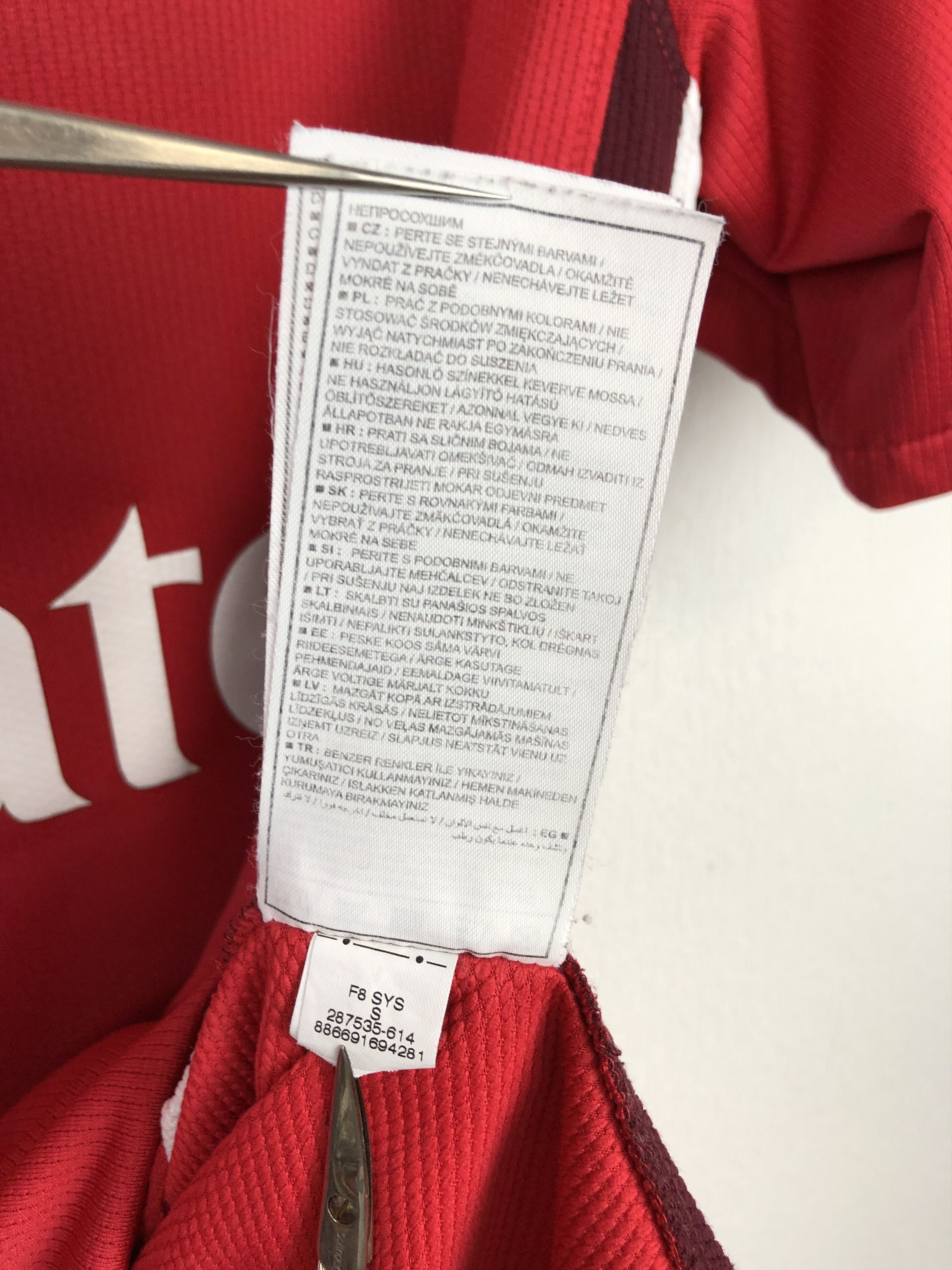 Nike Arsenal football shirt 2008 Soccer Gunners Jersey Tee Hype Size US S / EU 44-46 / 1 - 7 Thumbnail