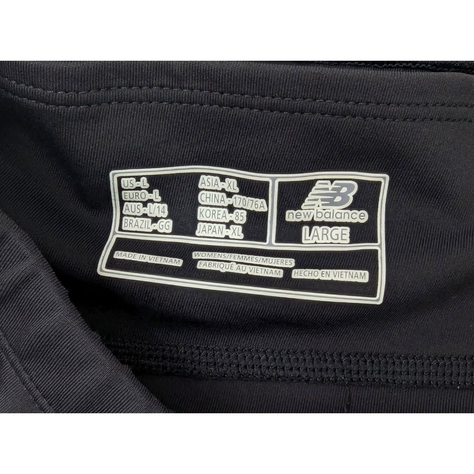New Balance New Balance NB Dry Compression Cropped Legging Women L Black Back Pocket Size 36" / US 14 / IT 50 - 7 Thumbnail