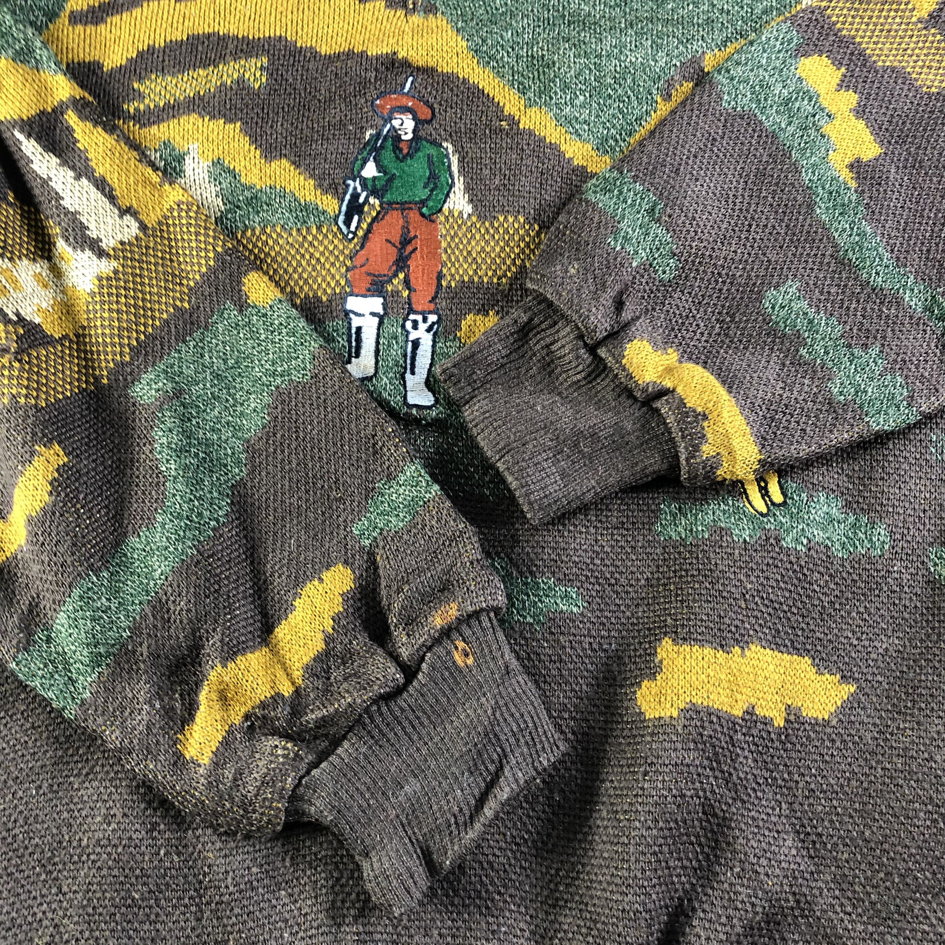 Vintage Vintage Antino Hunting Sweatshirt K1064 Size US M / EU 48-50 / 2 - 4 Thumbnail