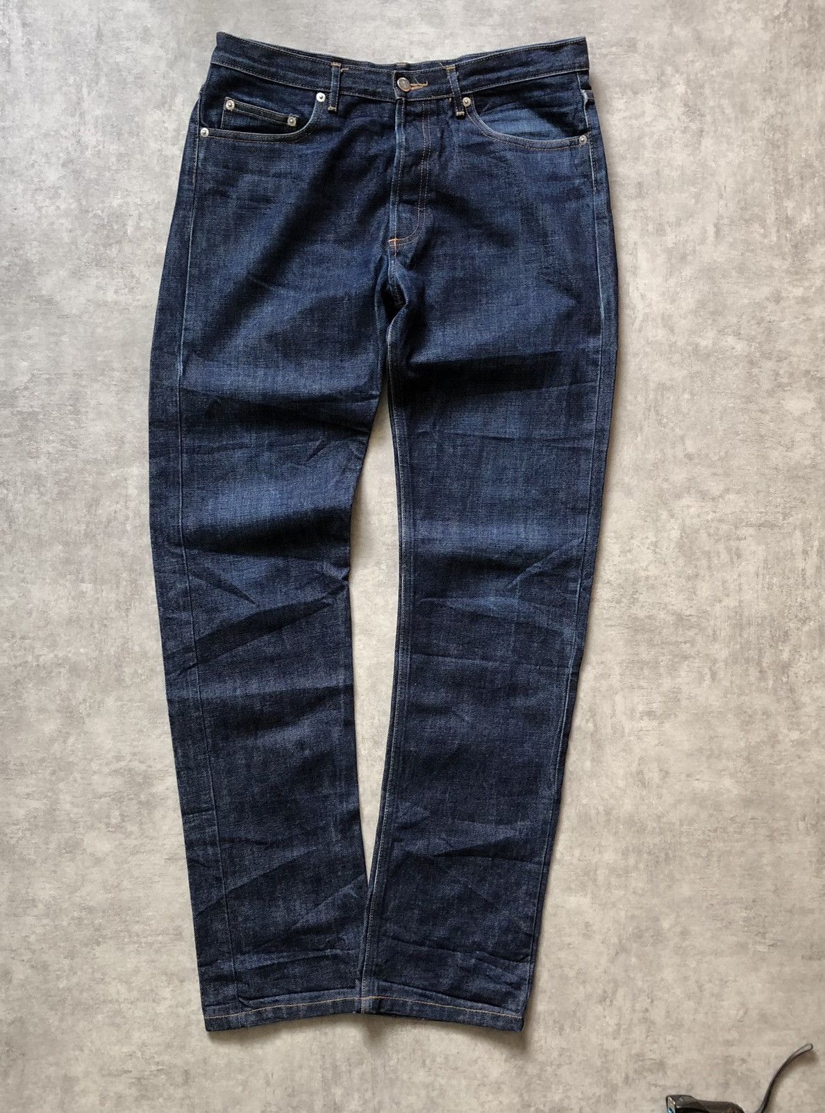 A.P.C. A.P.C New Cure H Raw Denim Jeans Size 31 Size US 31 - 1 Thumbnail