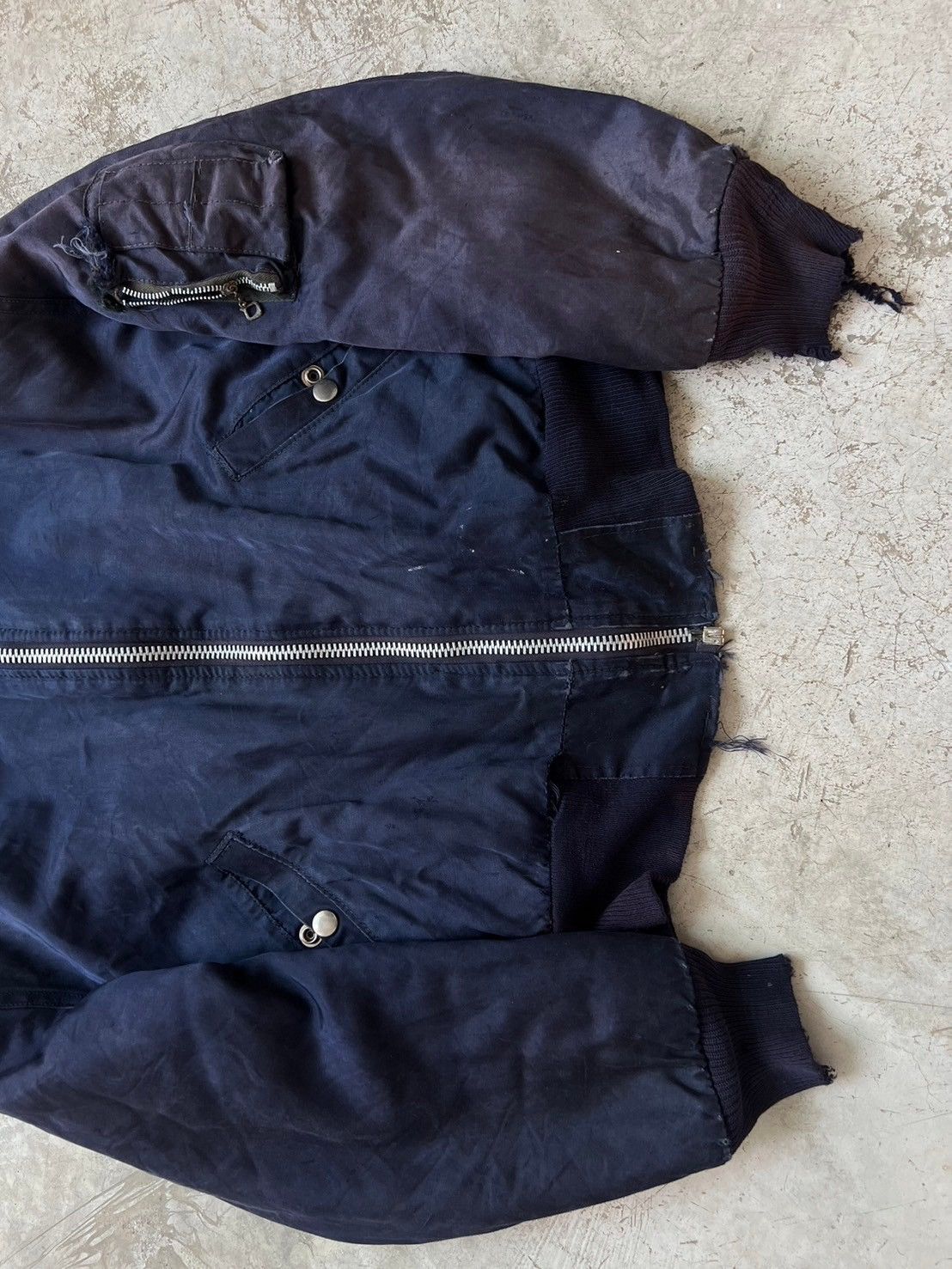 Vintage Vintage Aldencrest Line Fur Bomber Flight Jacket Size US M / EU 48-50 / 2 - 9 Thumbnail