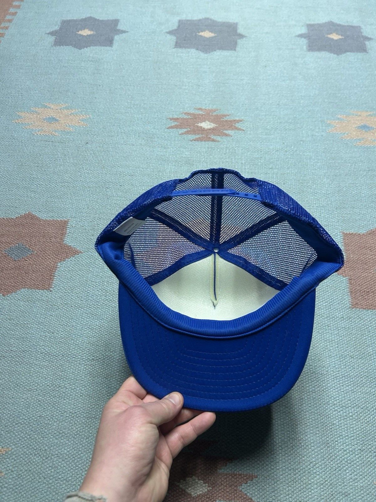 Vintage VTG trucker hat fick excavating Swartz creek Michigan snap Size ONE SIZE - 5 Thumbnail
