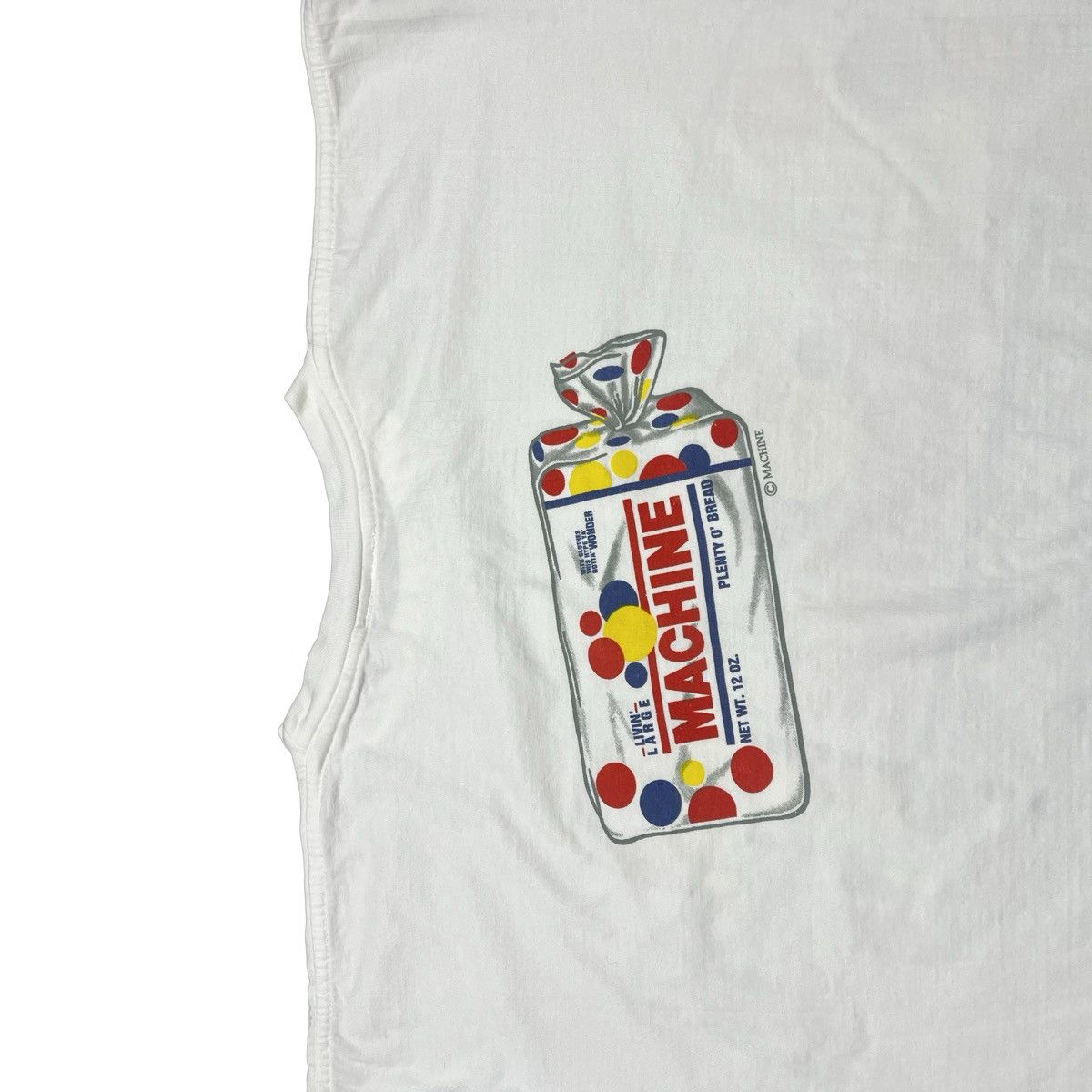 Vintage vintage wonder bread, machine single stitch T-shirt Size US XL / EU 56 / 4 - 8 Thumbnail