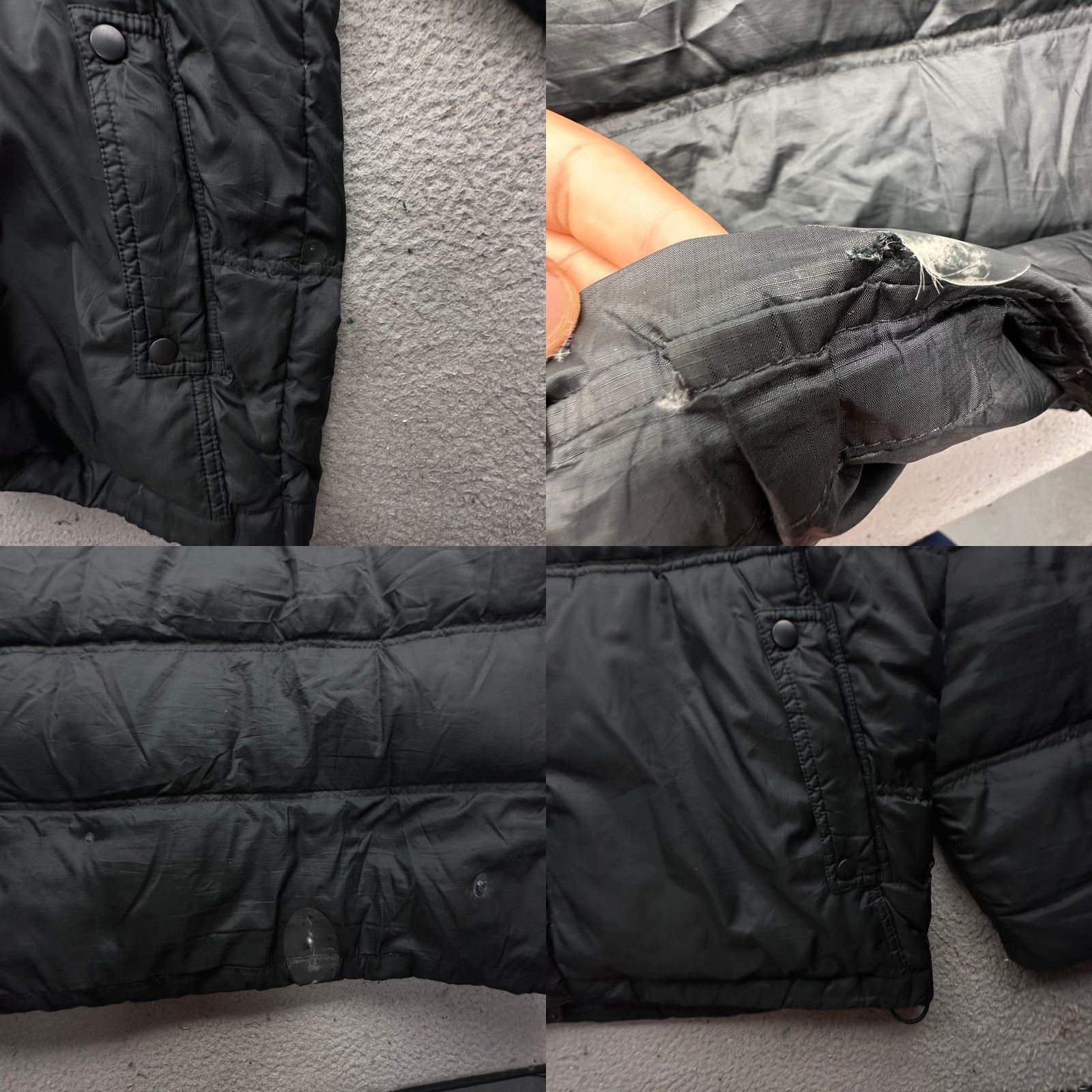 Nike Nike Stowage Down Puffer Jacket Coat Hooded XL Mens Black 477125-010 HOLES Size US XL / EU 56 / 4 - 8 Thumbnail