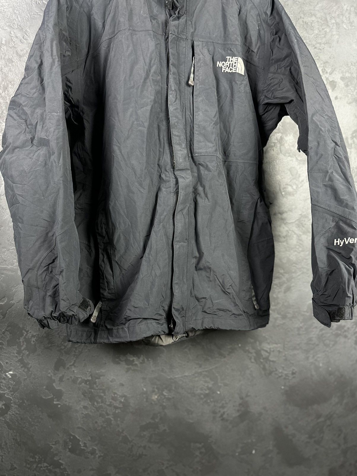 The North Face × Vintage Vintage 00's The North Face Hyvent Windbreaker Jacket Y2k Size US M / EU 48-50 / 2 - 3 Thumbnail