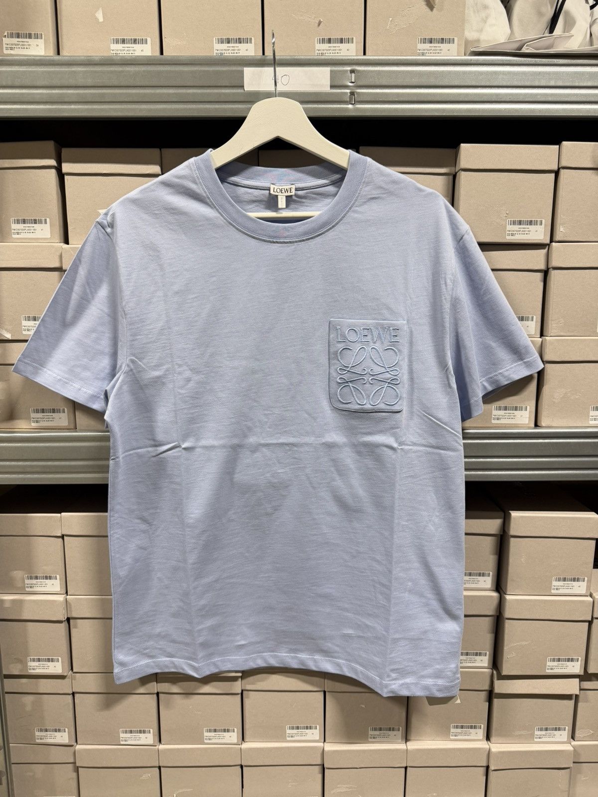 Loewe Loewe Anagram Pocket T-Shirt NEW 650$ Size US S / EU 44-46 / 1 - 1 Thumbnail