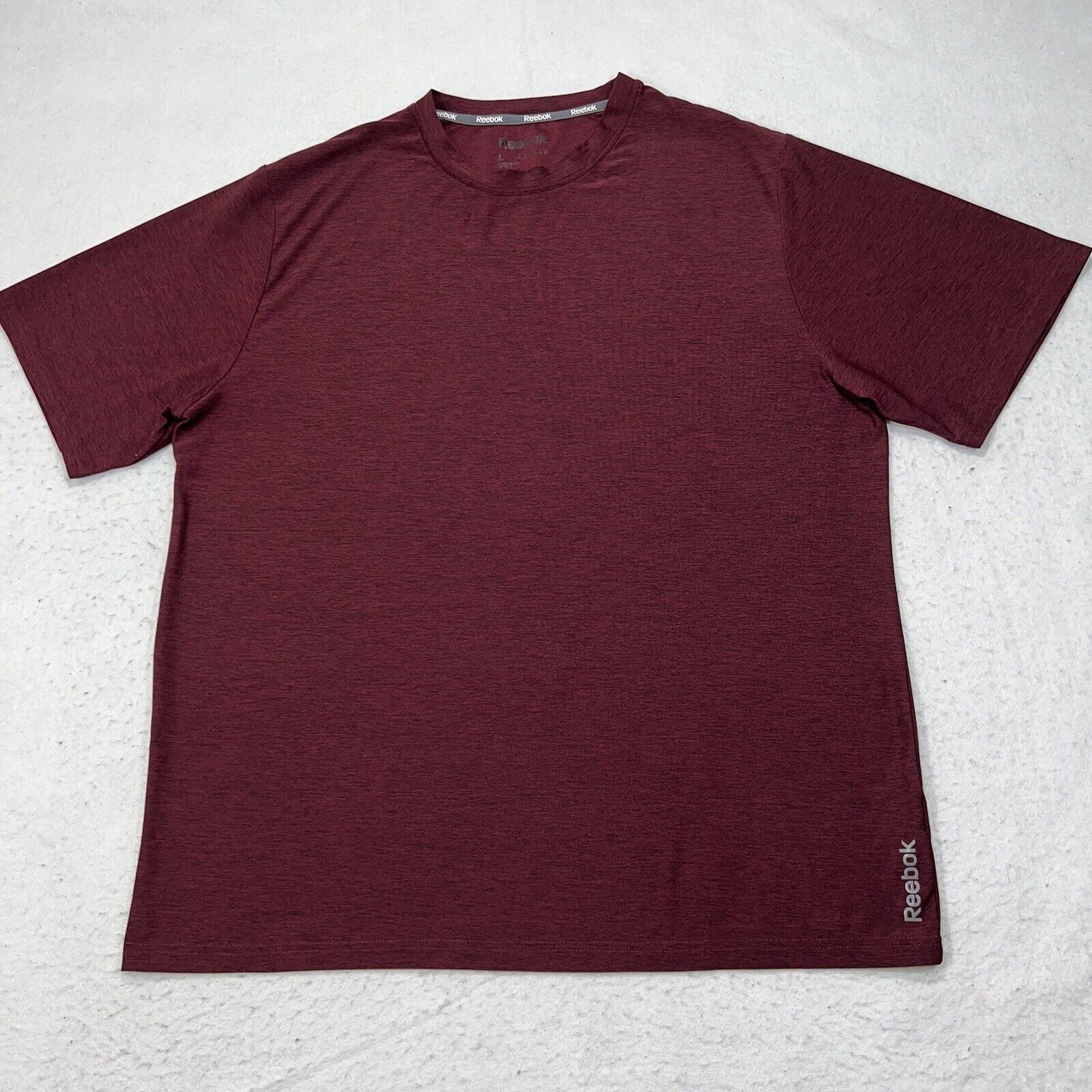 Reebok Reebok Lightweight Athletic T Shirt Maroon Athletic Crewneck Size US L / EU 52-54 / 3 - 1 Thumbnail