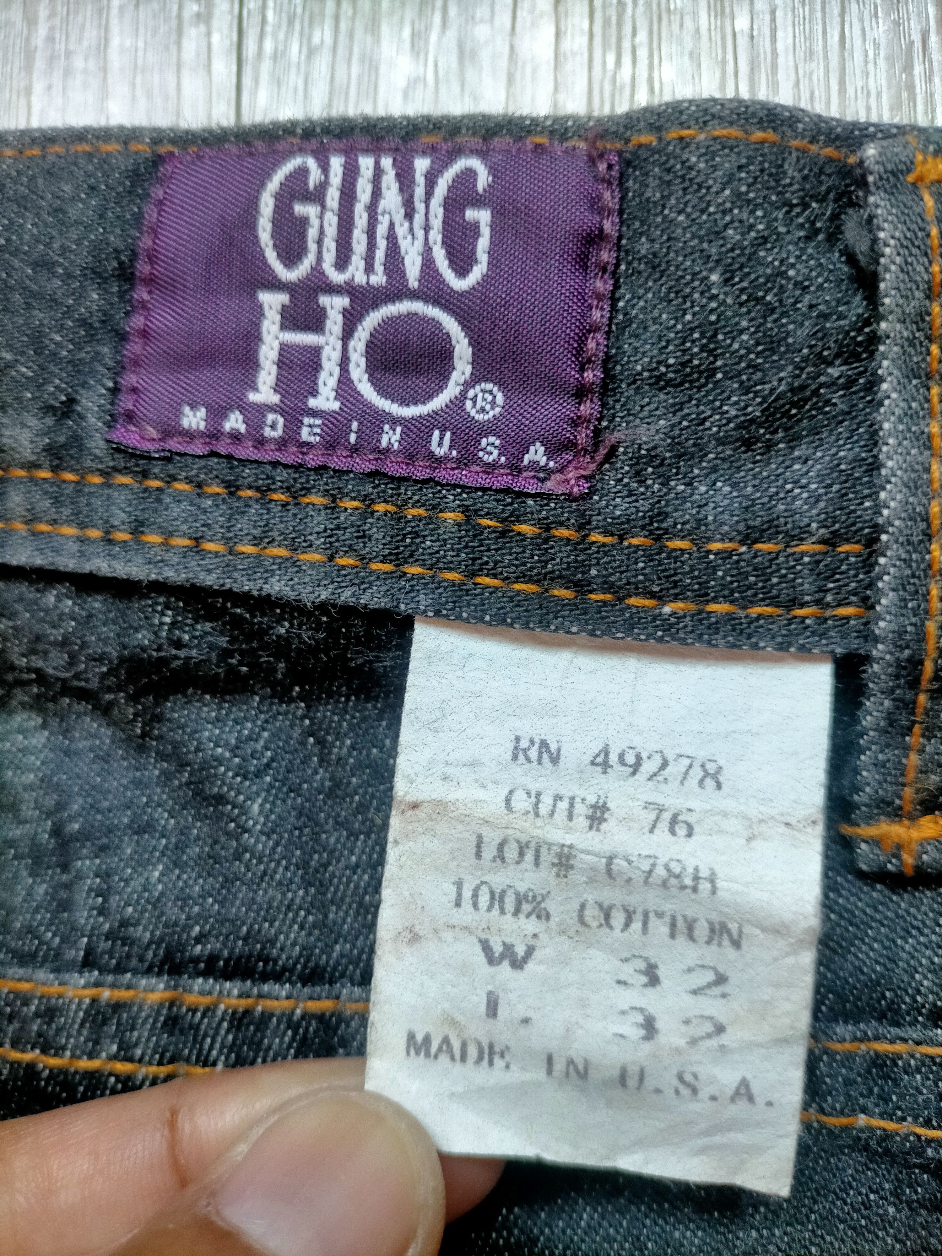 Hysteric Glamour Vintage 90s Gung Ho Bush Pants Black Jeans Usa Size US 32 / EU 48 - 16 Thumbnail