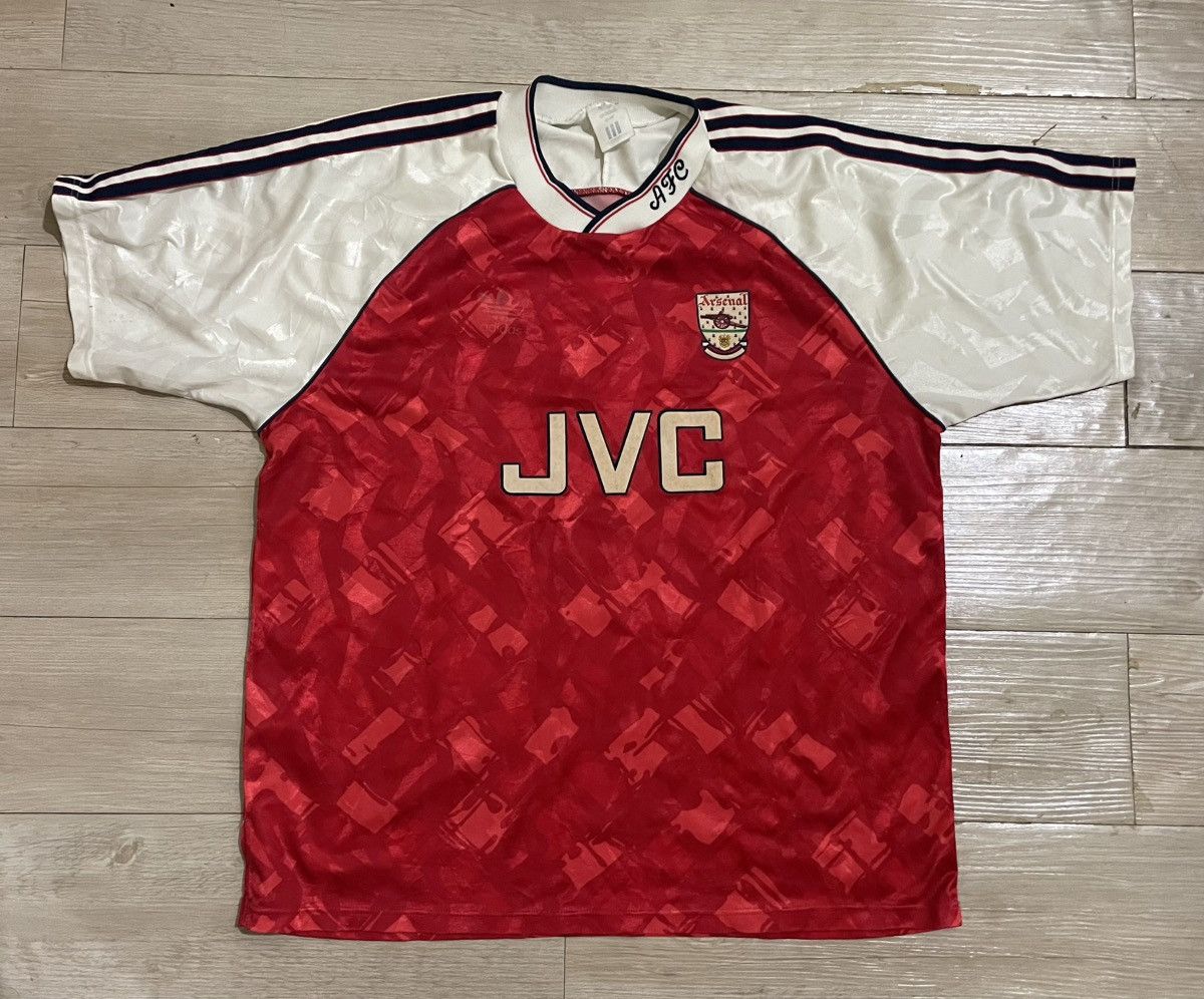 Nike Rare🔥 Vintage Home Arsenal Jersey by JVC Size US L / EU 52-54 / 3 - 1 Thumbnail