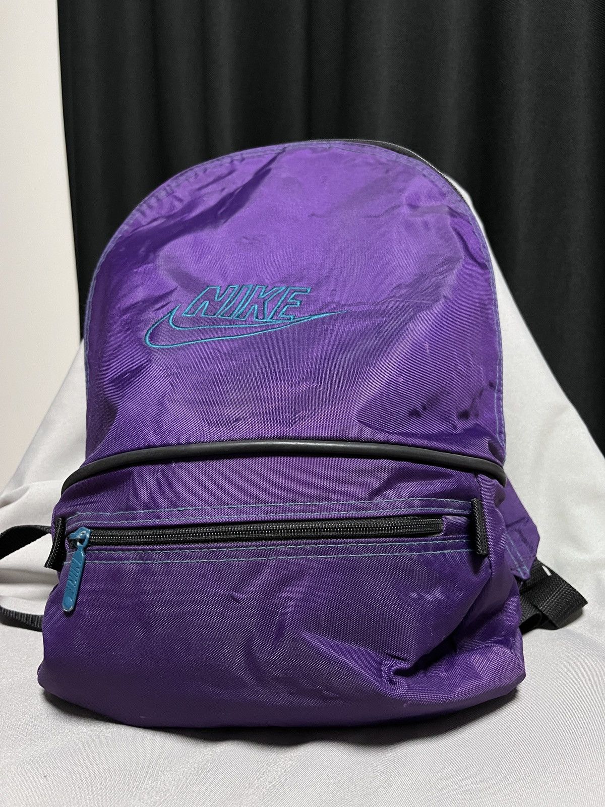 Nike Nike Vintage Violet Evangelion Style Vintage Backpack Size ONE SIZE - 5 Thumbnail