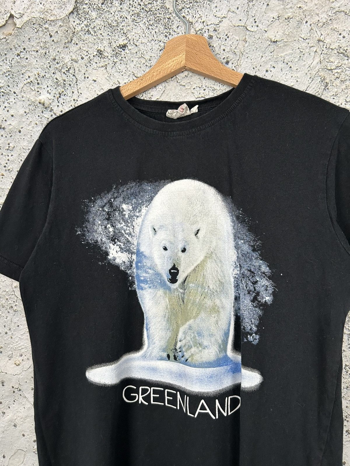 Vintage Vintage Greenland Animal Graphic Tee Polar Bear 90s Size US M / EU 48-50 / 2 - 3 Thumbnail