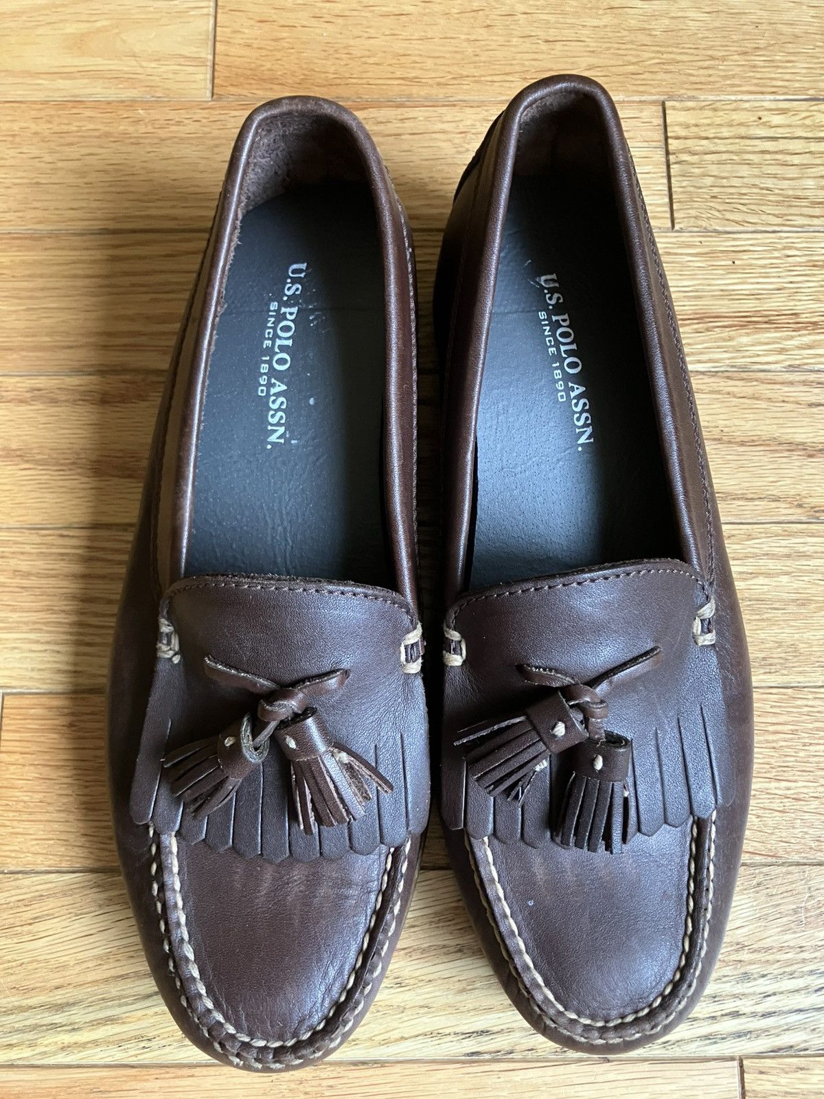 Polo Ralph Lauren Polo Ralph Lauren men’s tassel loafer sz 8D preppy old money Size US 8 / EU 41 - 6 Thumbnail