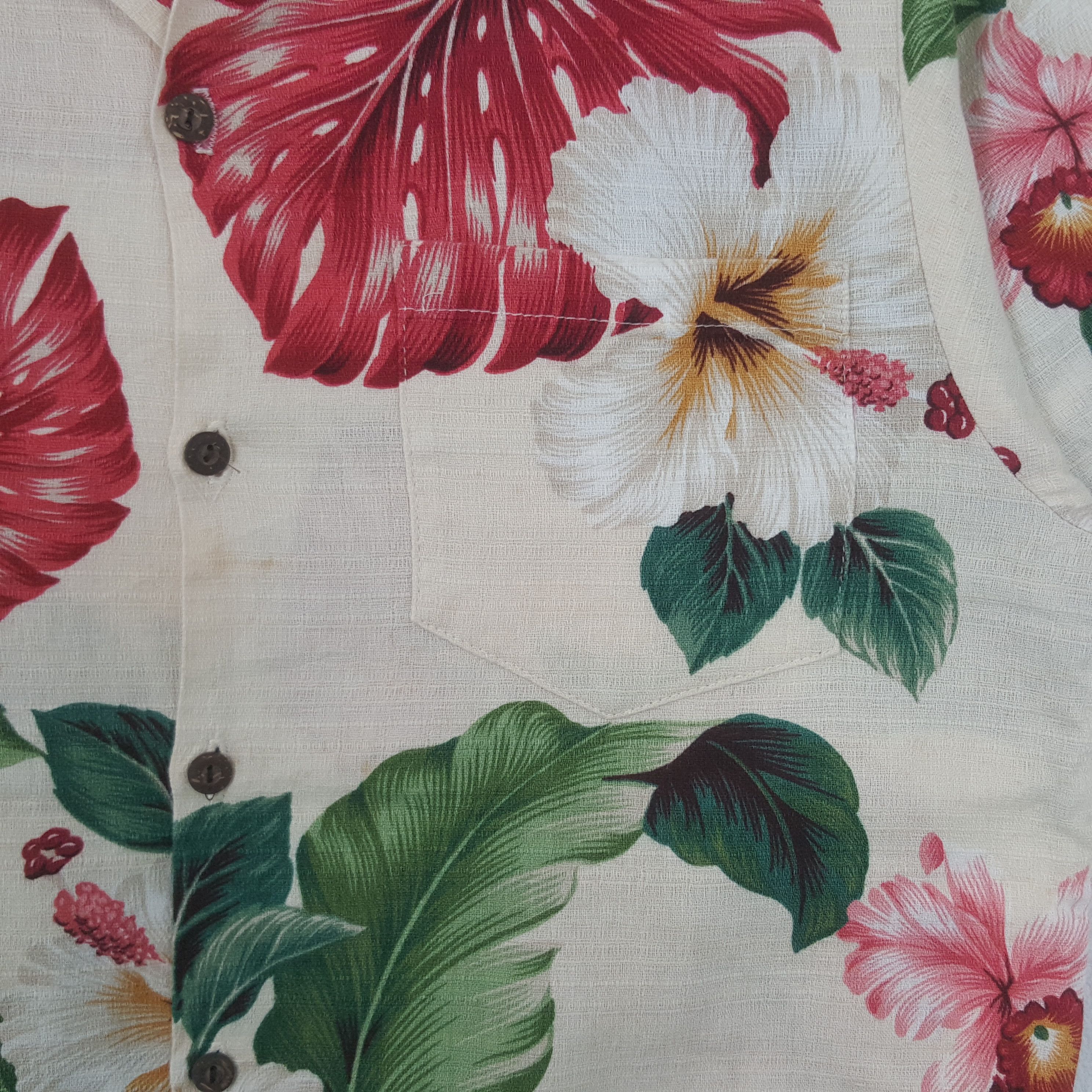 Vintage Vintage Hawaiian Fashion Surf Style Shirt Button Up RR8 Size US M / EU 48-50 / 2 - 2 Thumbnail