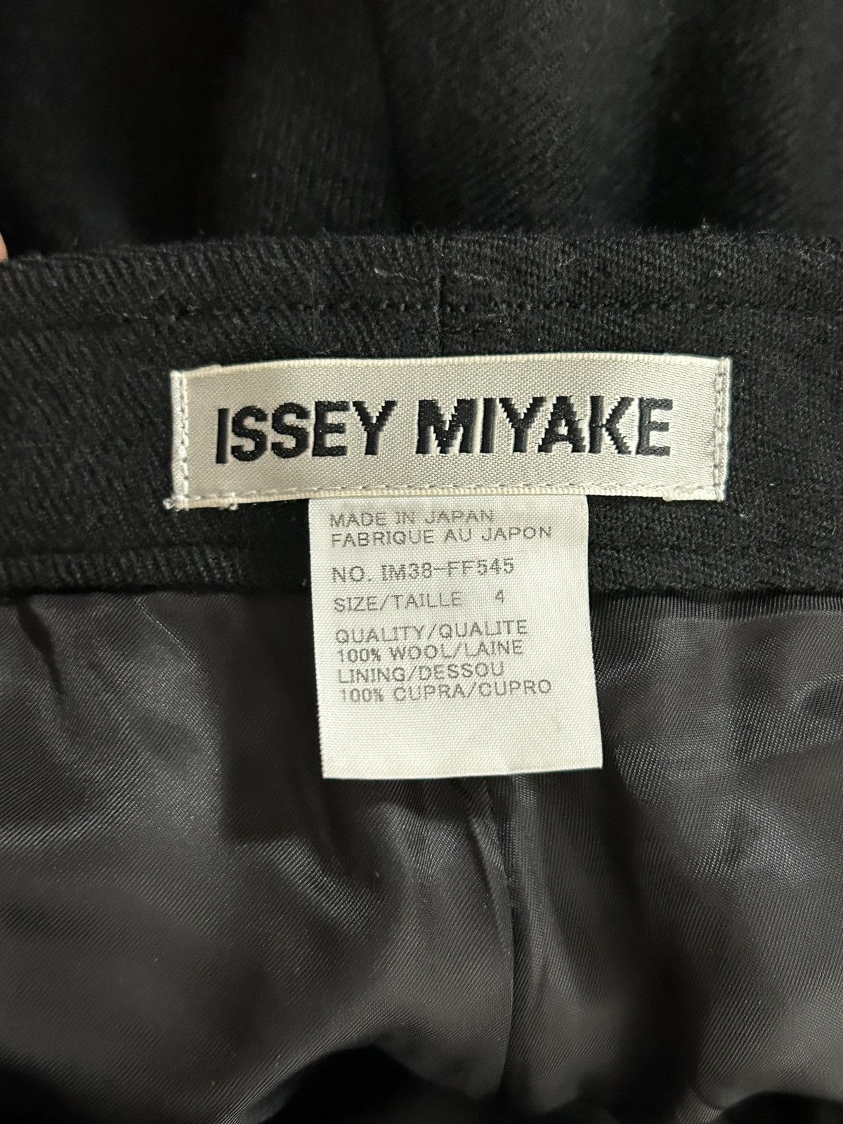 Issey Miyake 04’-05’ wool bondage, parachute trousers Size US 30 / EU 46 - 4 Thumbnail