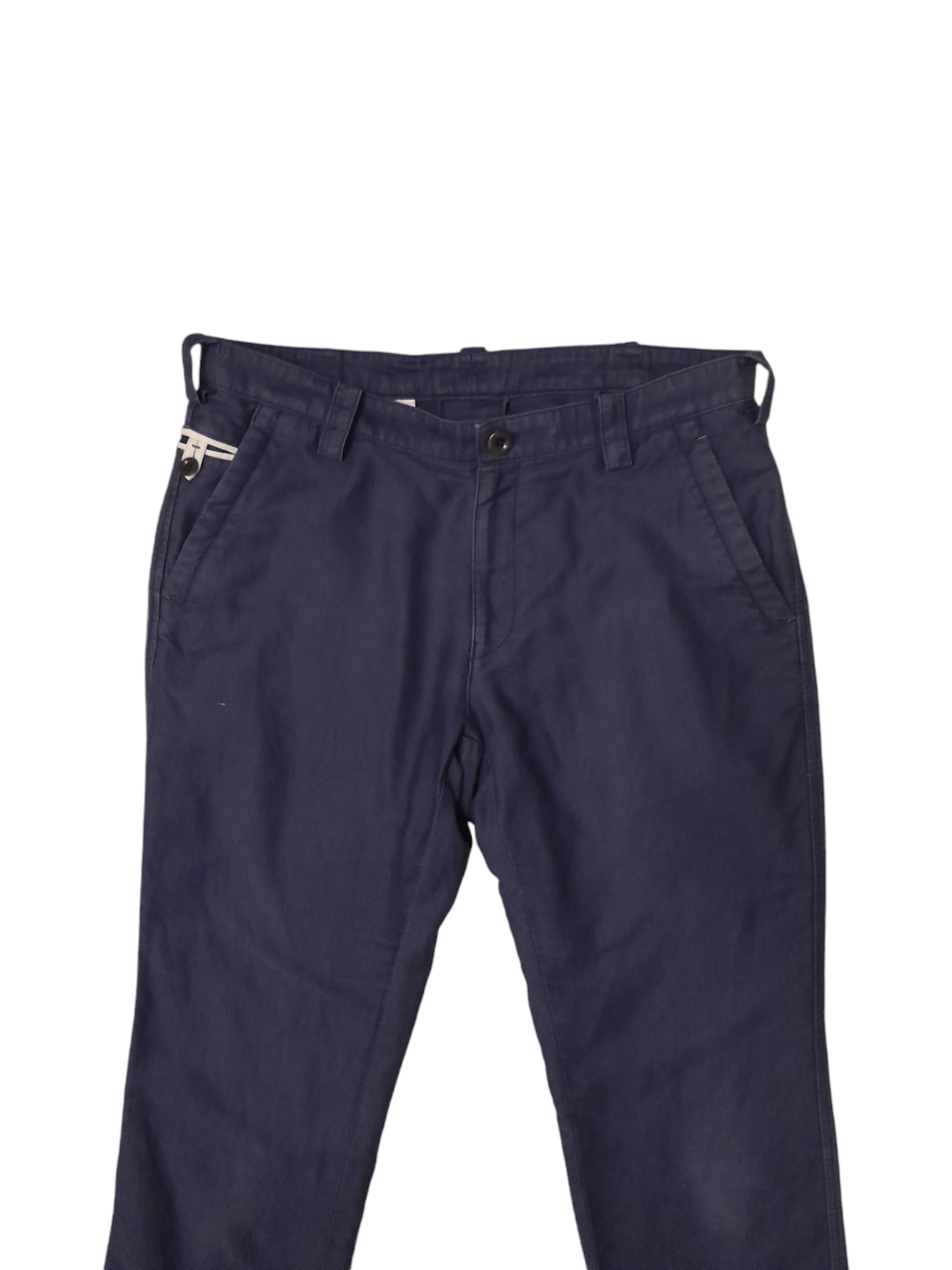 Paul Smith Paul Smith Linen Cotton Pant (F347) Waist 32 Slim Fit Size US 32 / EU 48 - 5 Thumbnail