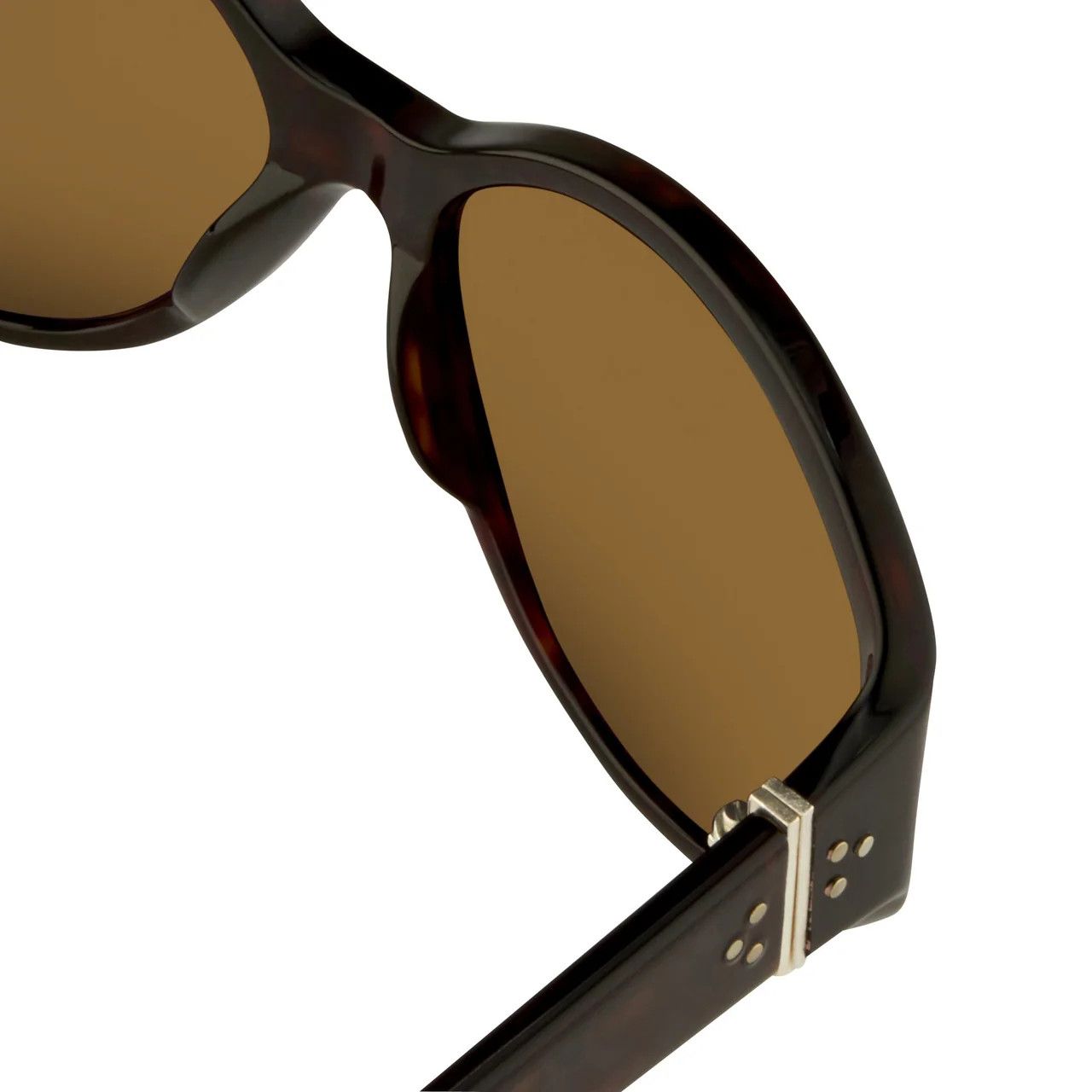 Ann Demeulemeester Ann Demeulemeester Sunglasses Oversized Havana Brown Size ONE SIZE - 11 Thumbnail