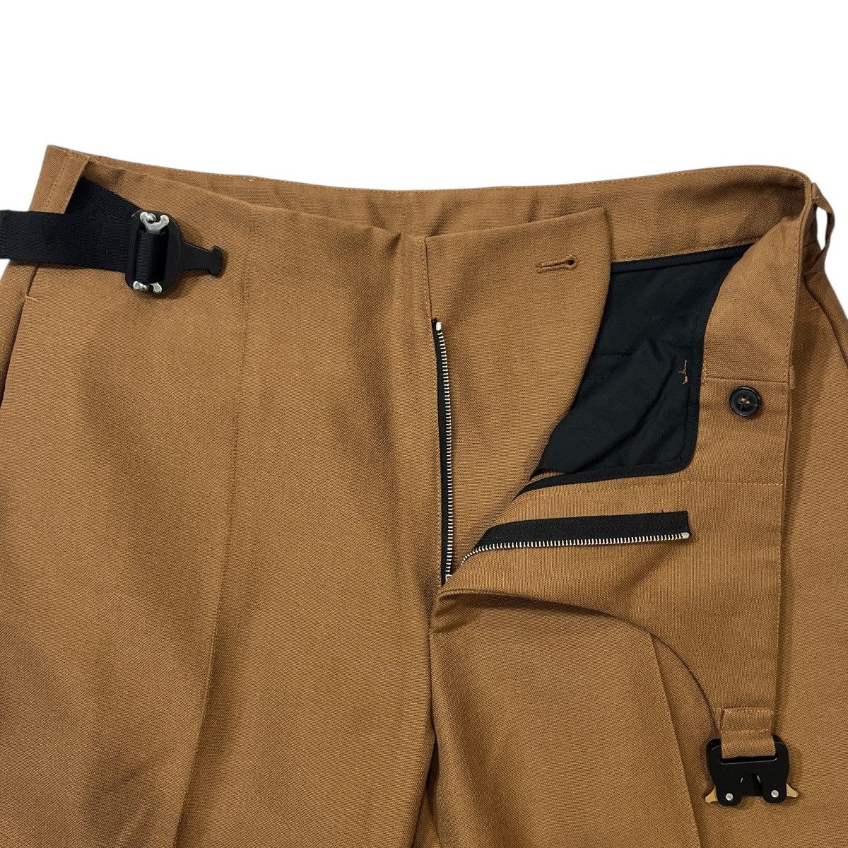 1017 ALYX 9SM 1017 ALYX 9SM Super Kid Mohair Wool Straps Suit Pants Size US 44 / EU 60 - 3 Thumbnail