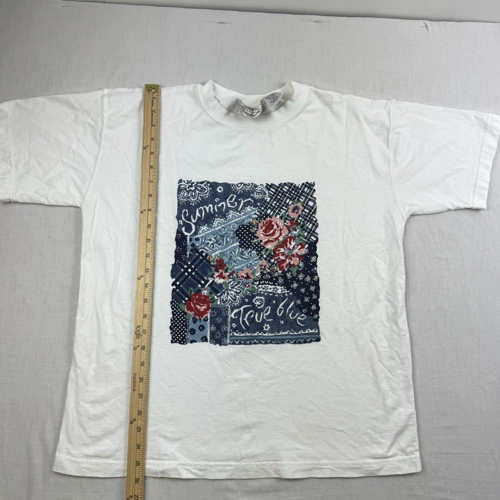 Vintage VINTAGE Erika T-Shirt Shirt Womens Large White 90s Casual Crew Neck Short Sleeve 90s Mens Womens? Size L / US 10 / IT 46 - 6 Thumbnail