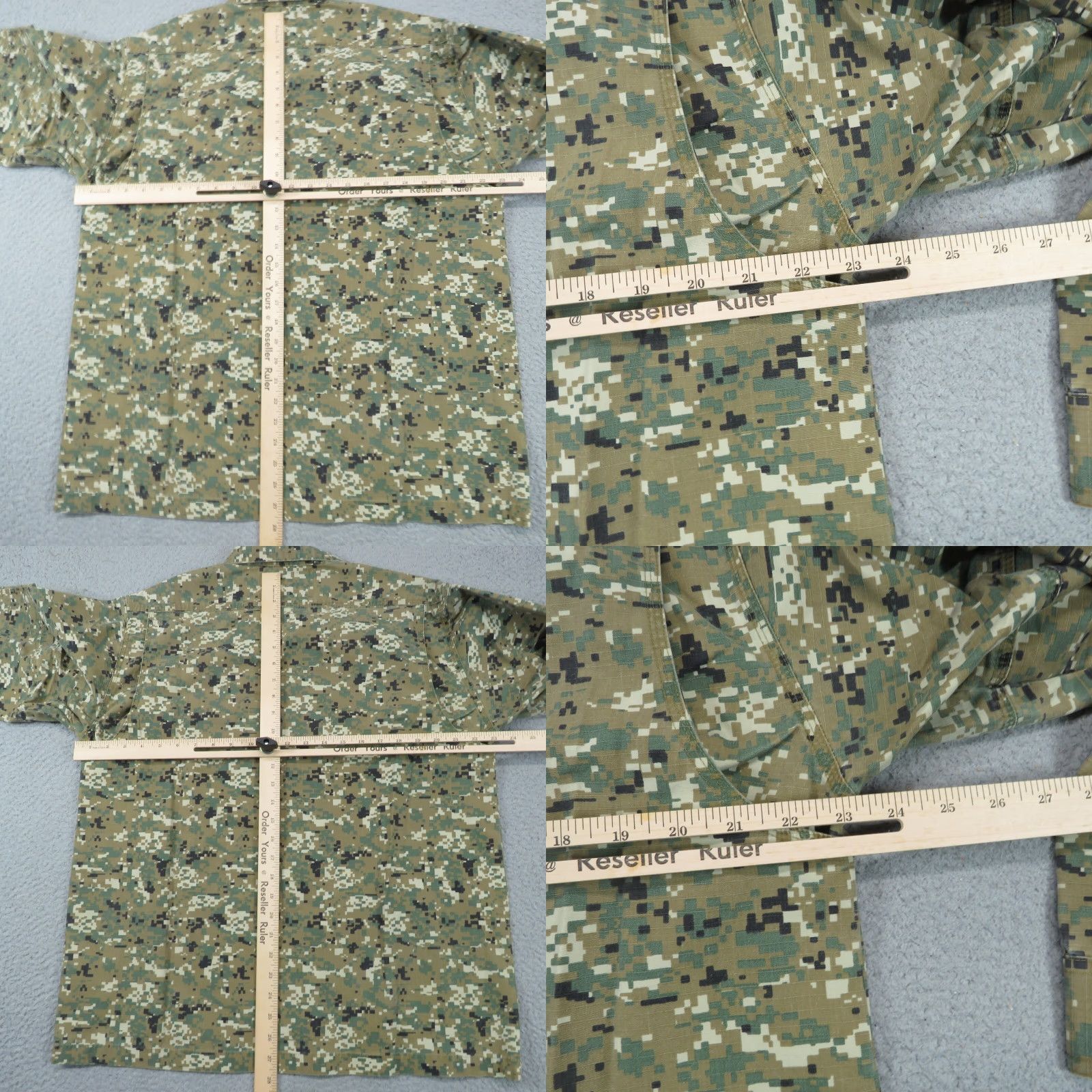 Vintage 5.11 Tactical Jacket Mens Medium Digital Camo Shacket TDU Button Shirt Military Shirt Jacket Camouflage Military USA Outdoors Outdoor Mens Size US M / EU 48-50 / 2 - 8 Thumbnail